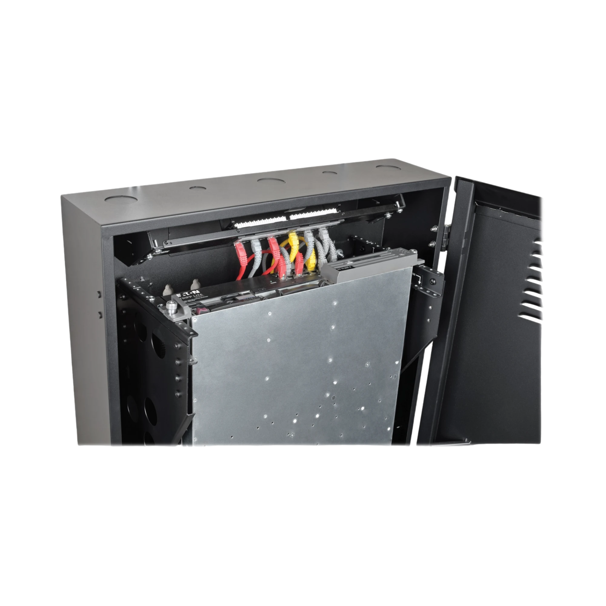 Tripp Lite SmartRack 4U Low-Profile Vertical-Mount Switch-Depth Wall-Mount Rack Enclosure Cabinet — Being Shipped