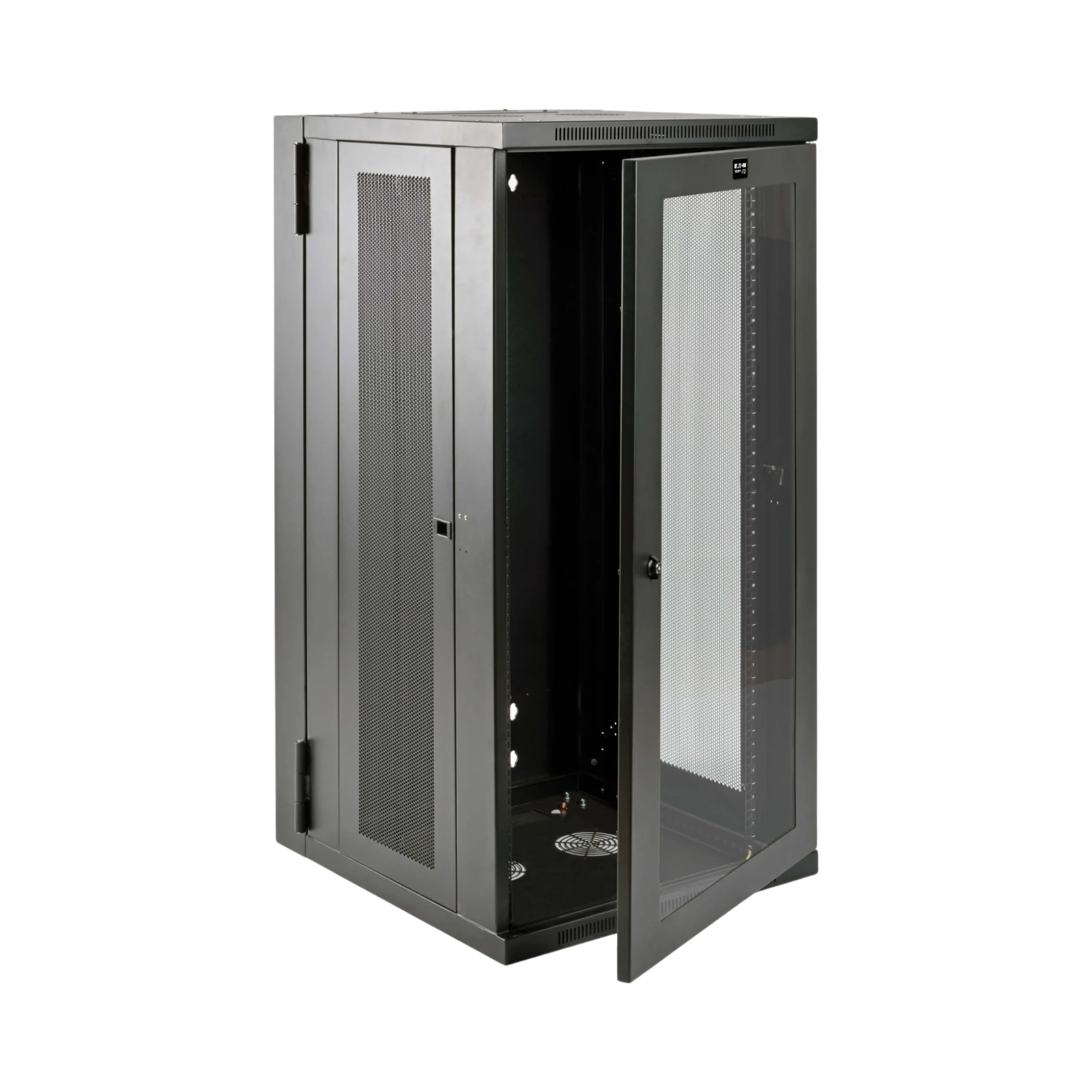 Tripp Lite SmartRack 26U UPS-Depth Wall-Mount Half-Height Rack Enclosure, Clear Acrylic Window, Hinged Back — Being Shipped