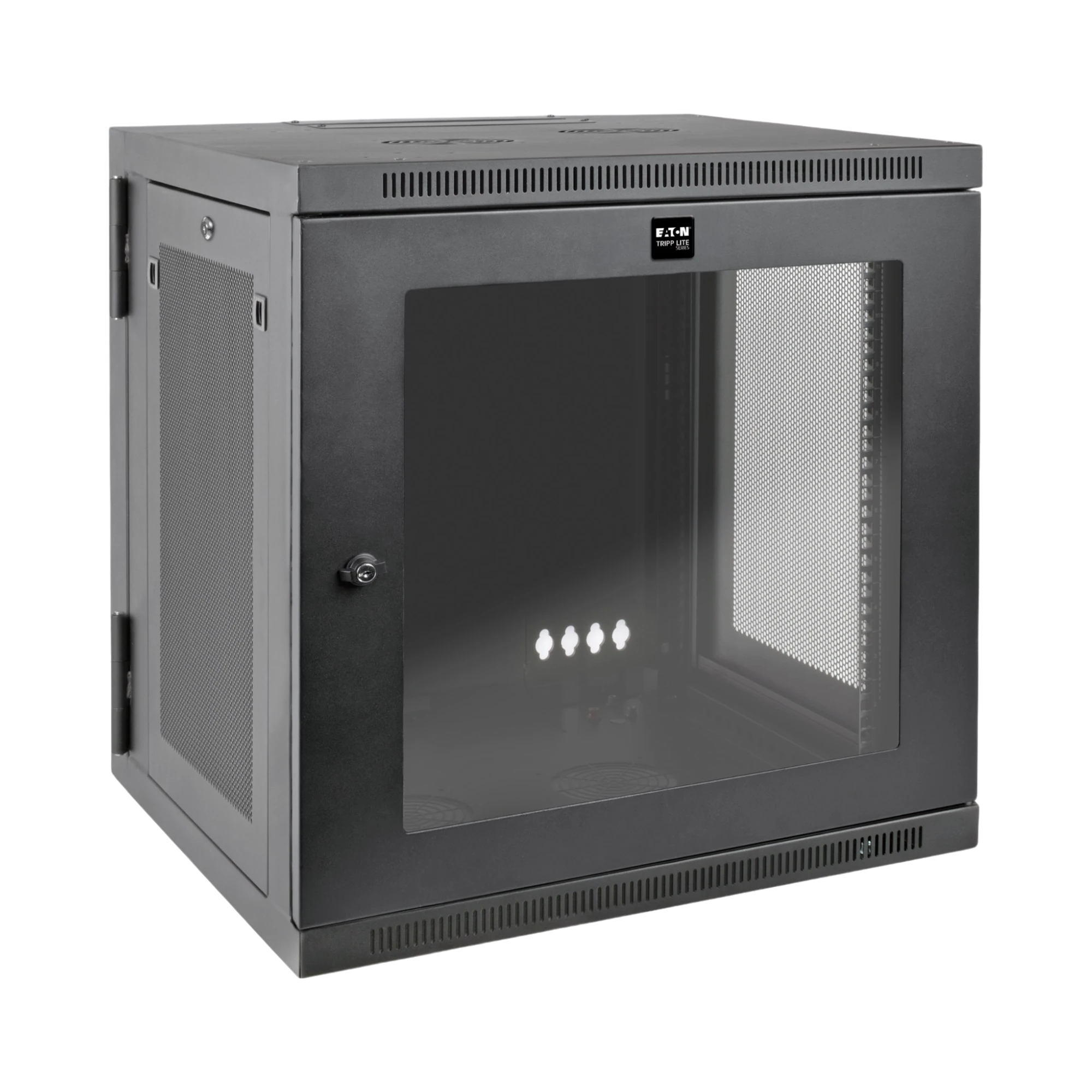 Tripp Lite SmartRack 12U UPS-Depth Wall-Mount Small Rack Enclosure, Clear Acrylic Window, Hinged Back — Being Shipped