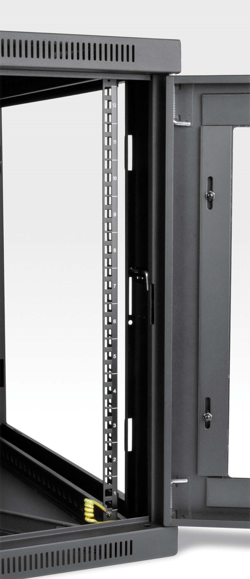 Tripp Lite SmartRack 12U UPS-Depth Wall-Mount Small Rack Enclosure, Clear Acrylic Window, Hinged Back — Being Shipped