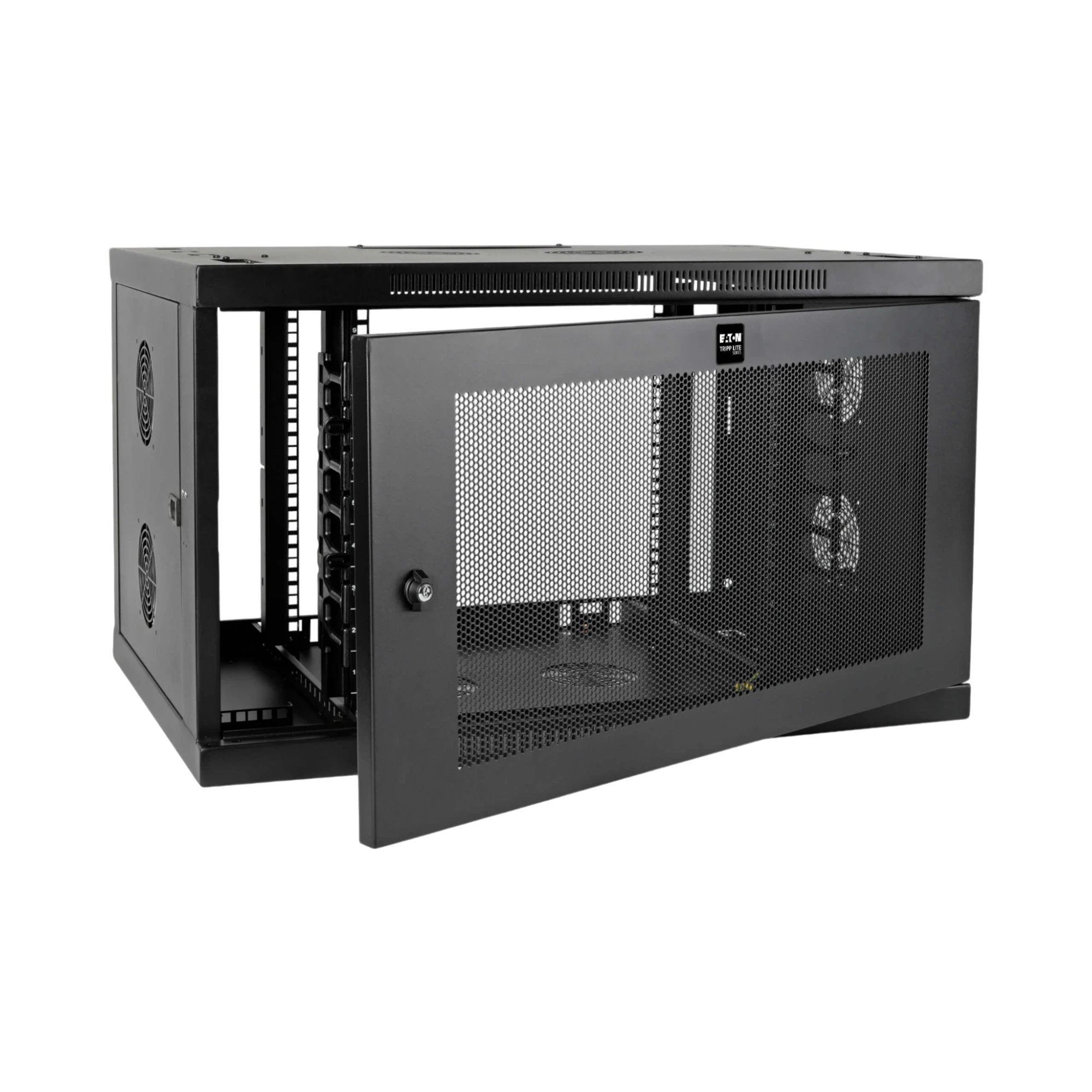 Tripp Lite SmartRack 9U Low-Profile Switch-Depth-Plus Wall-Mount Mini Rack Enclosure, Wide — Being Shipped