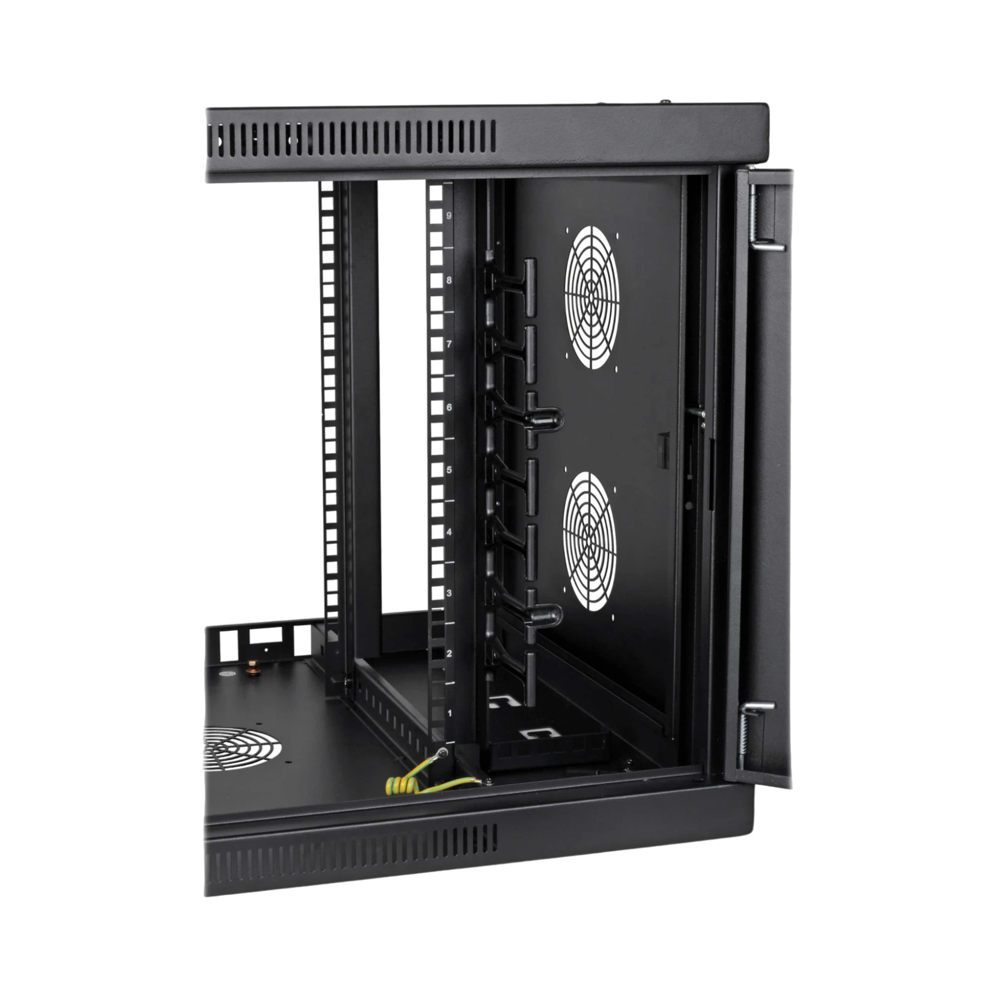 Tripp Lite SmartRack 9U Low-Profile Switch-Depth-Plus Wall-Mount Mini Rack Enclosure, Wide — Being Shipped