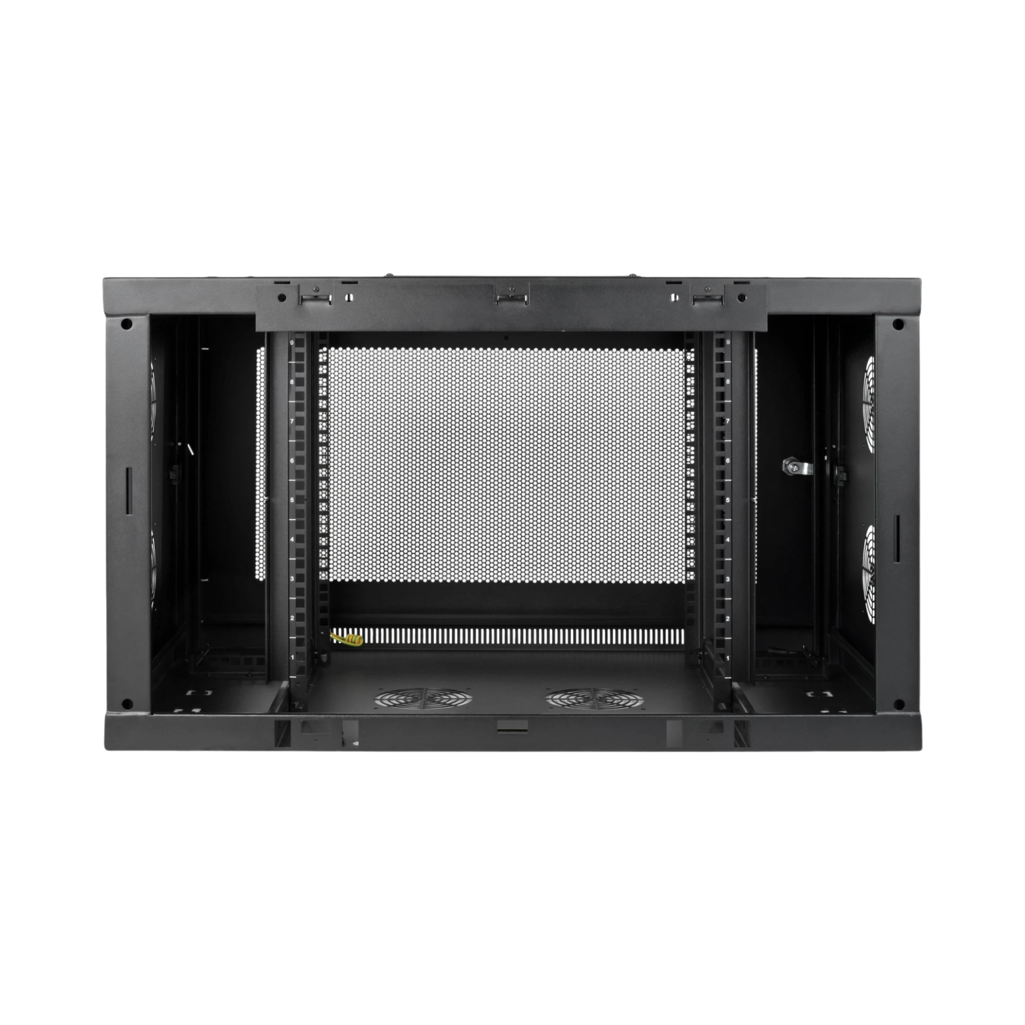 Tripp Lite SmartRack 9U Low-Profile Switch-Depth-Plus Wall-Mount Mini Rack Enclosure, Wide — Being Shipped