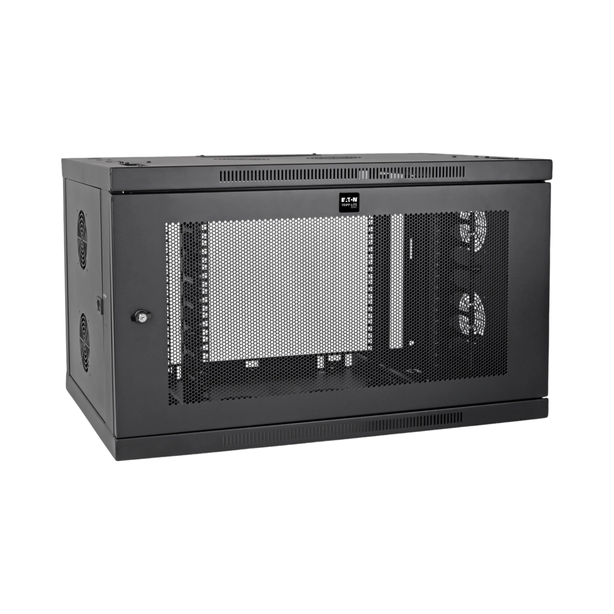 Tripp Lite SmartRack 9U Low-Profile Switch-Depth-Plus Wall-Mount Mini Rack Enclosure, Wide — Being Shipped