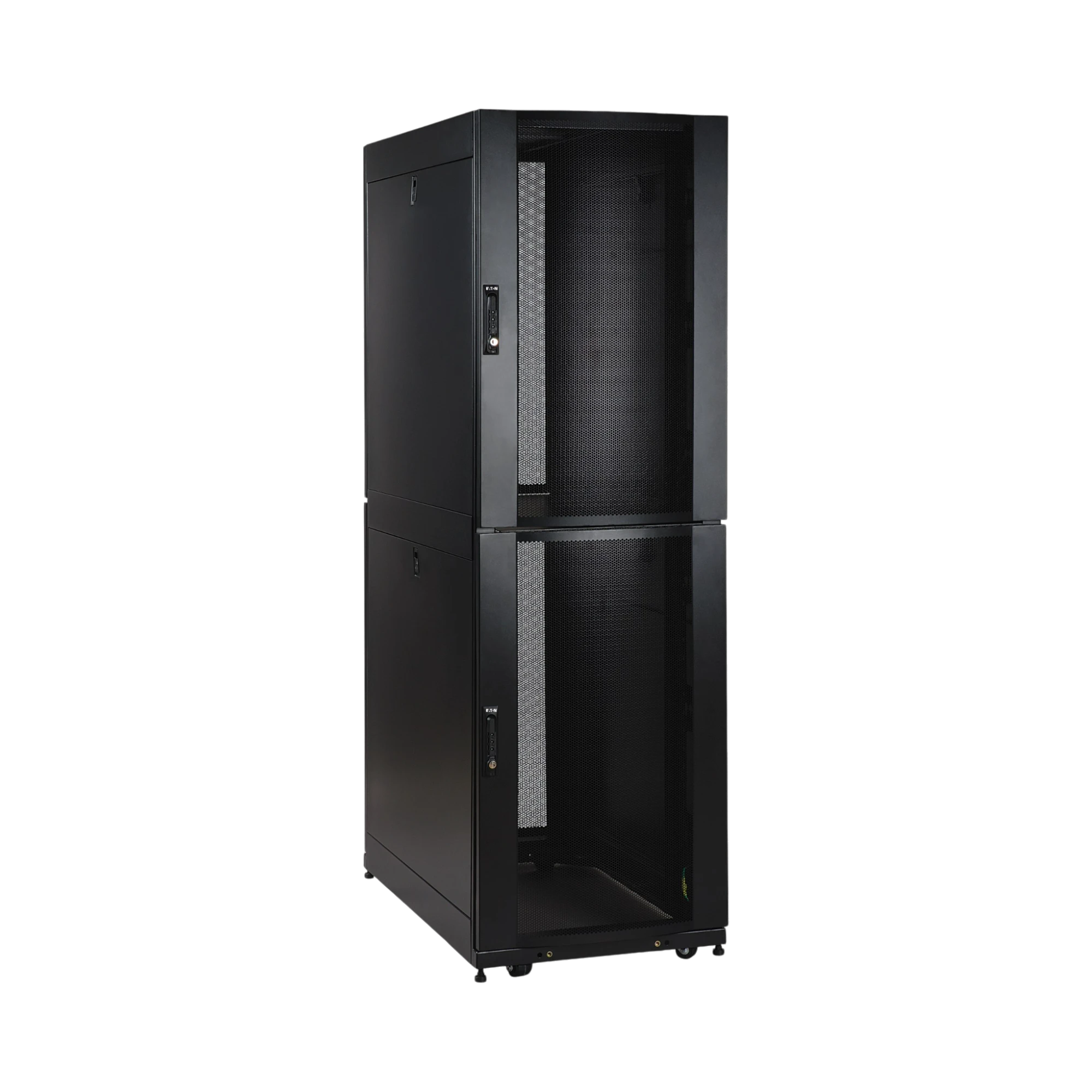 Tripp Lite 42U SmartRack Co-Location Standard-Depth Rack Enclosure Cabinet, 2 separate compartments — Being Shipped