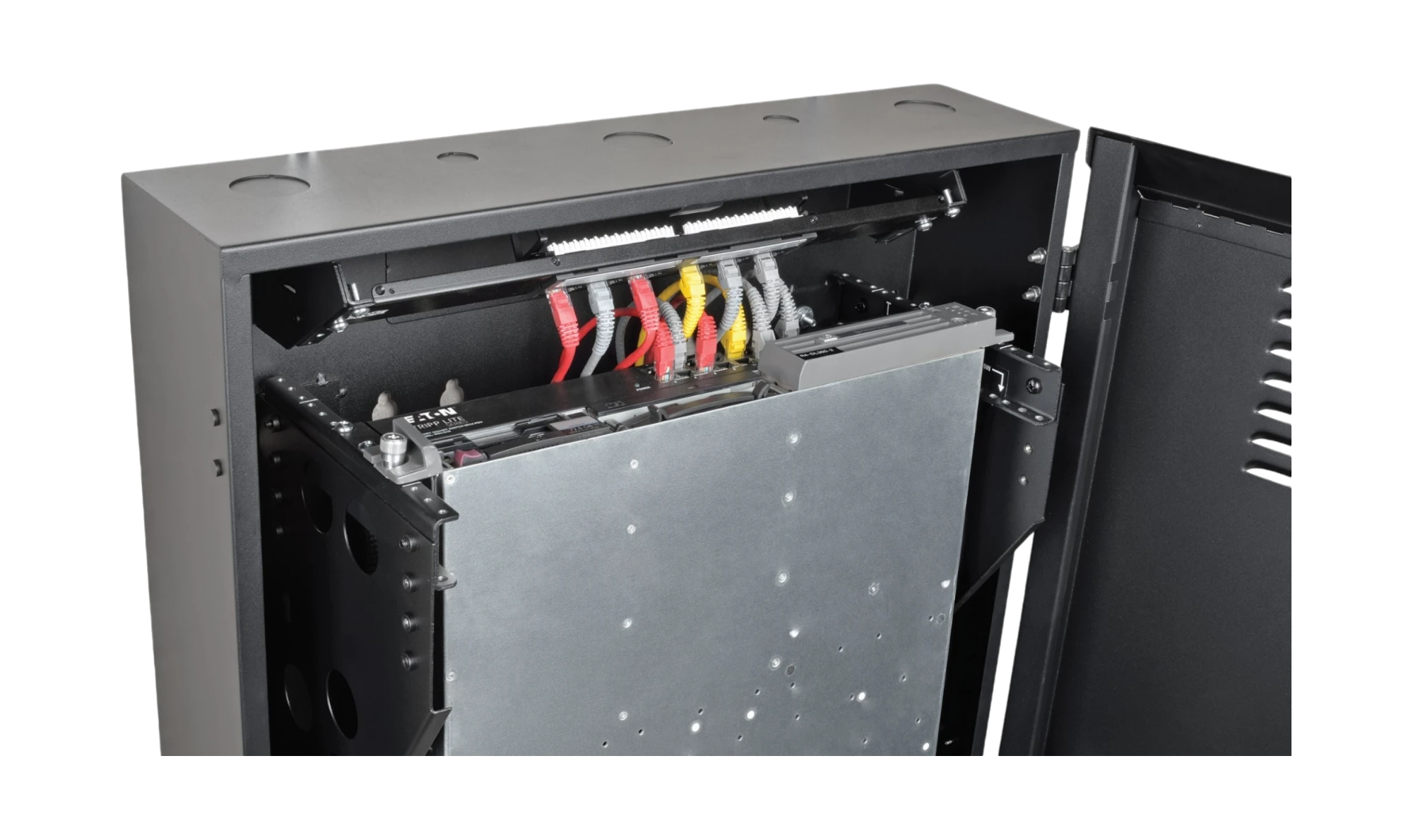 Tripp Lite SmartRack 6U Low-Profile Vertical-Mount Switch-Depth Wall-Mount Rack Enclosure Cabinet — Being Shipped