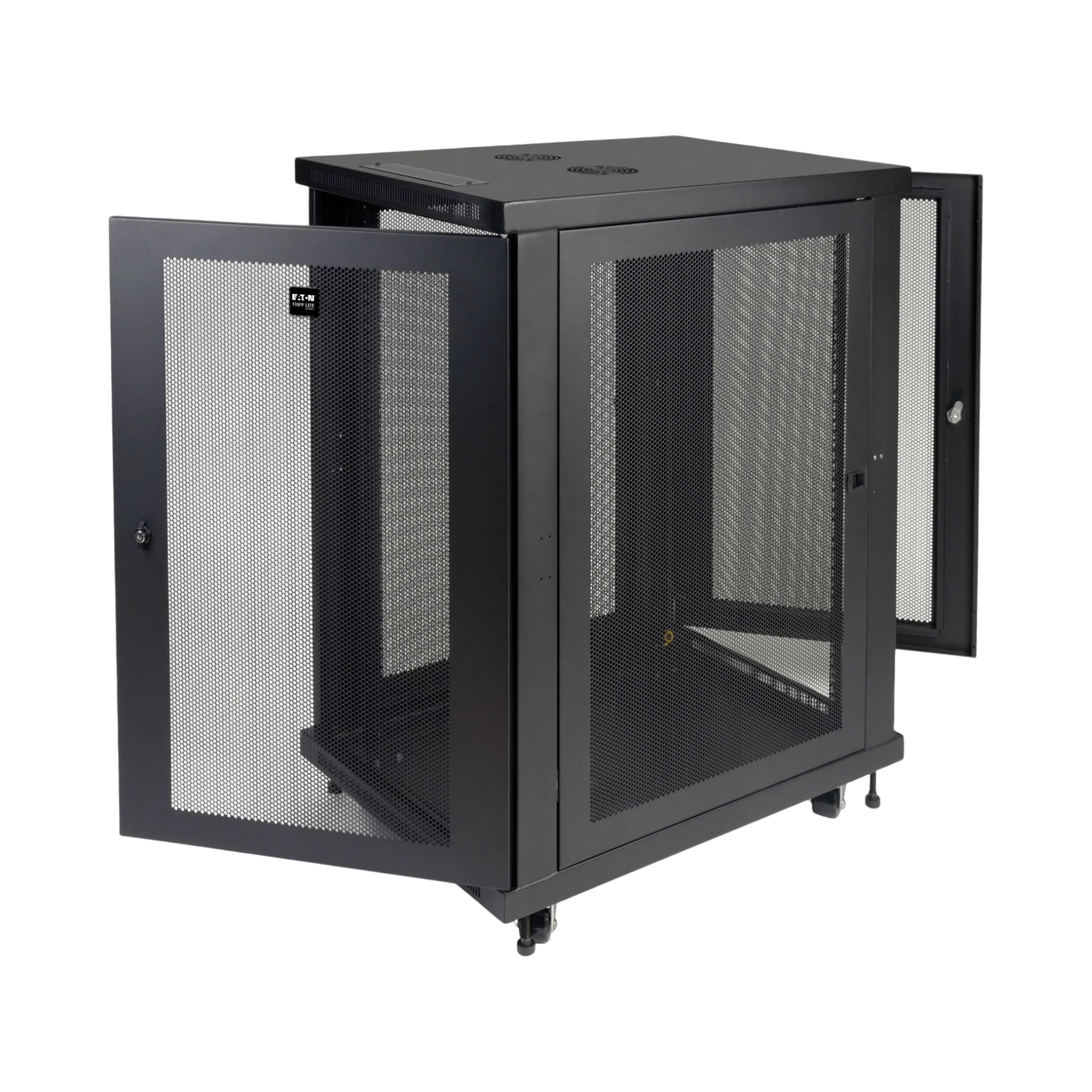 Tripp Lite SmartRack 18U Mid-Depth Half-Height Rack Enclosure Cabinet — Being Shipped