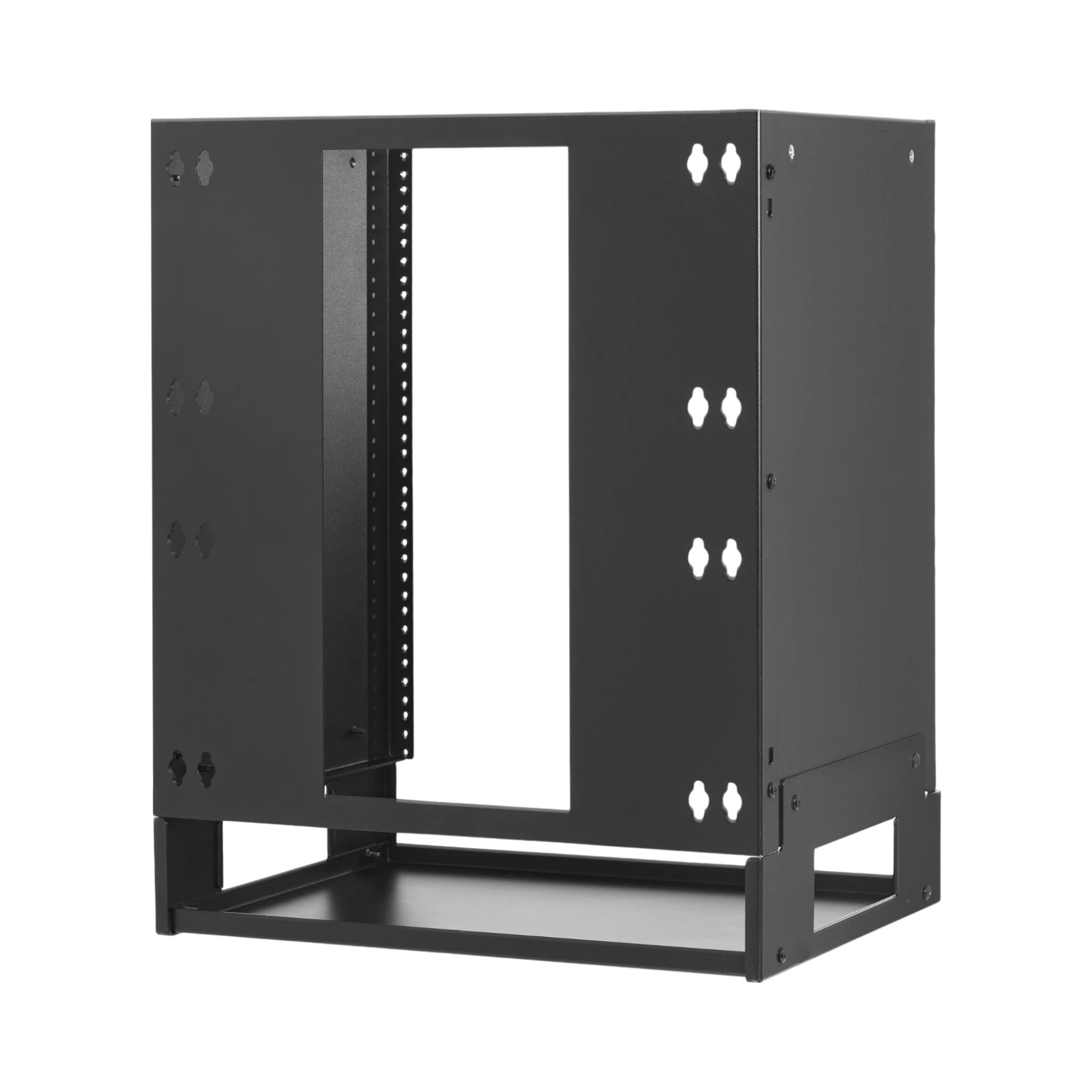 Tripp Lite 12U Wall-Mount Bracket with Shelf for Small Switches and Patch Panels, Hinged — Being Shipped