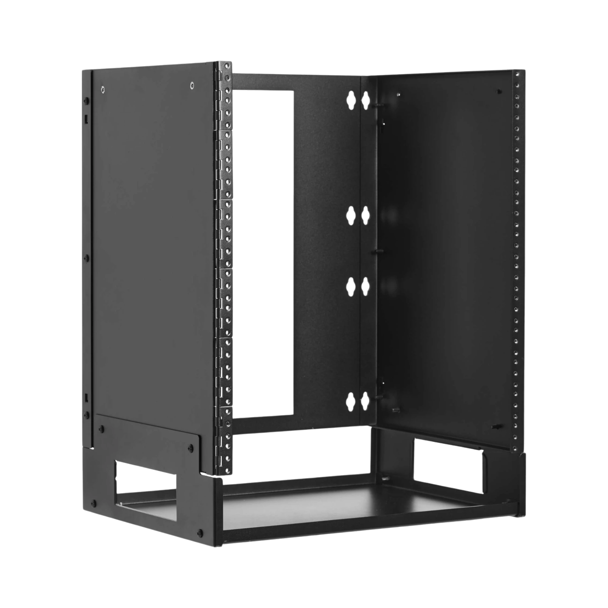 Tripp Lite 12U Wall-Mount Bracket with Shelf for Small Switches and Patch Panels, Hinged — Being Shipped