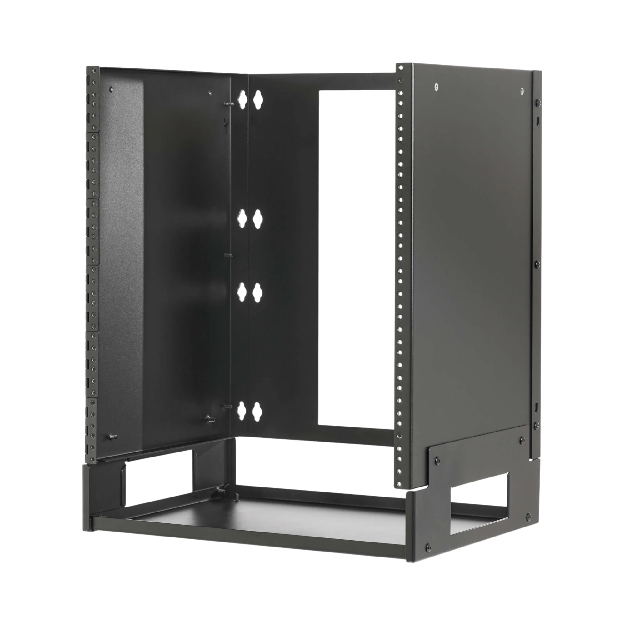 Tripp Lite 12U Wall-Mount Bracket with Shelf for Small Switches and Patch Panels, Hinged — Being Shipped