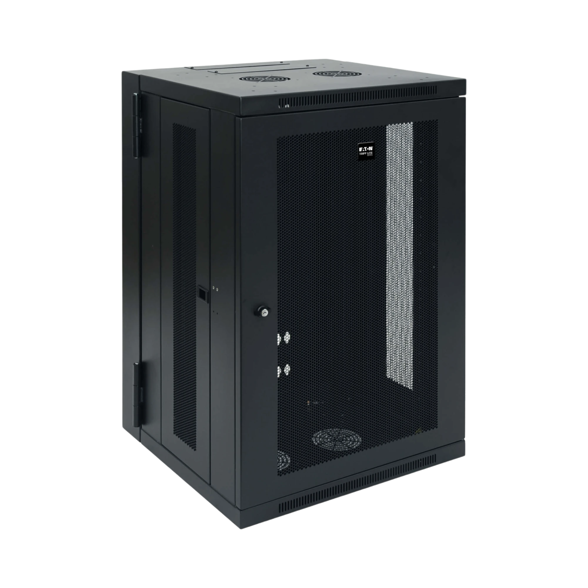 Tripp Lite SmartRack 18U Low-Profile Switch-Depth Wall-Mount Rack Enclosure Cabinet, Hinged Back — Being Shipped