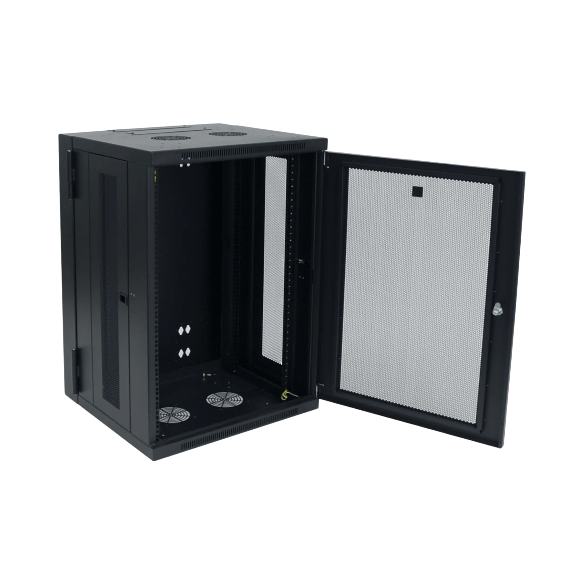 Tripp Lite SmartRack 18U Low-Profile Switch-Depth Wall-Mount Rack Enclosure Cabinet, Hinged Back — Being Shipped