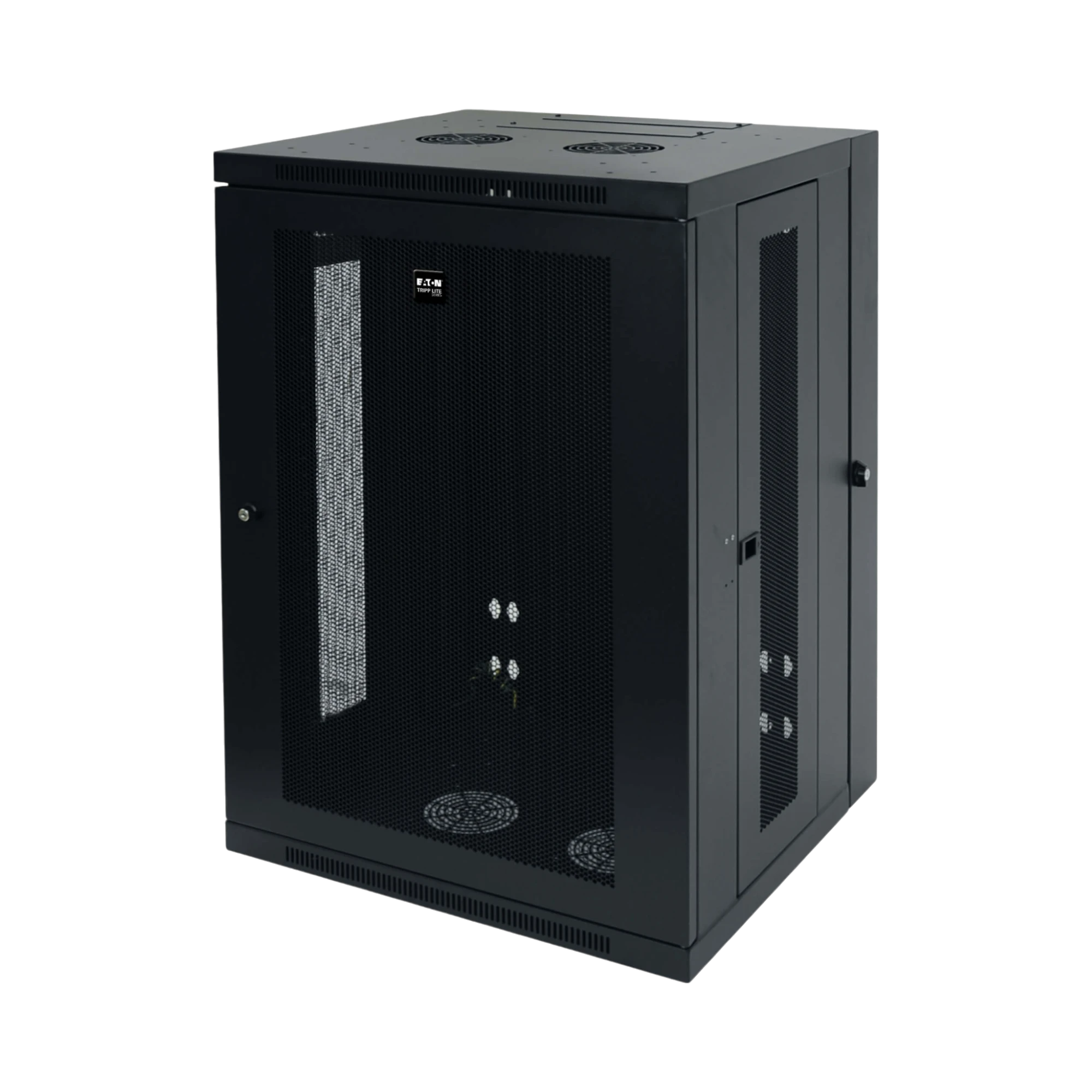 Tripp Lite SmartRack 18U Low-Profile Switch-Depth Wall-Mount Rack Enclosure Cabinet, Hinged Back — Being Shipped