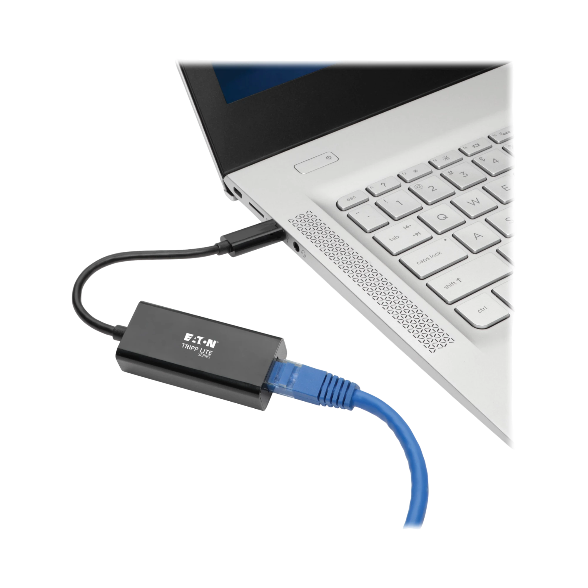 Tripp Lite USB-C to Gigabit Network Adapter with Thunderbolt 3 Compatibility (Black) — Being Shipped