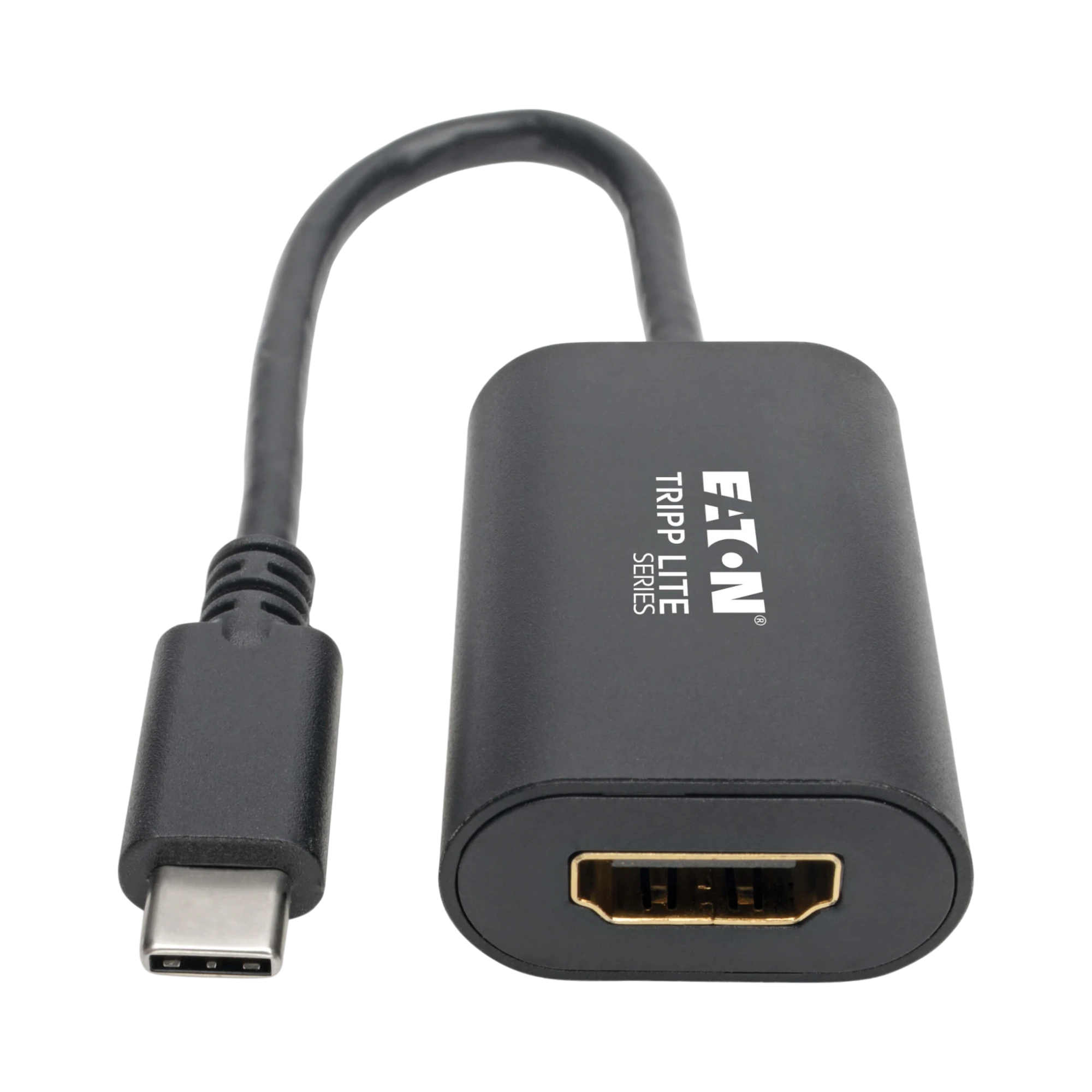 Tripp Lite USB-C to HDMI Adapter (M/F), 4K 60 Hz, HDCP 2.2, Black — Being Shipped