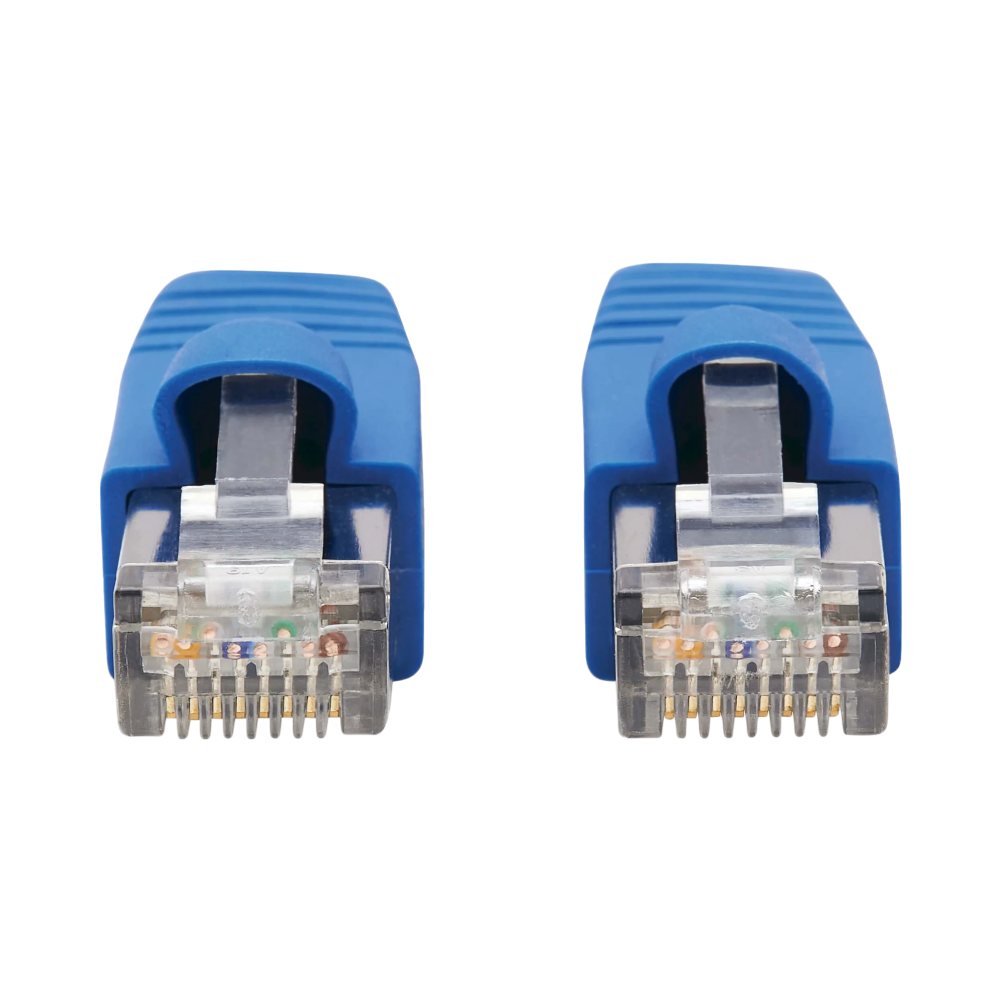 Tripp Lite Cat6a 10G Snagless F/UTP Ethernet Cable (RJ45 M/M), PoE, CMR-LP, Blue, 30 ft. (9.14 m), TAA — Being Shipped