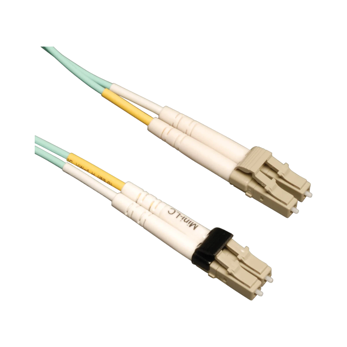 Tripp Lite 10Gb Duplex Multimode 50/125 OM3 LSZH Fiber Patch Cable (Mini-LC / LC) - Aqua, 3M (10 ft.) — Being Shipped