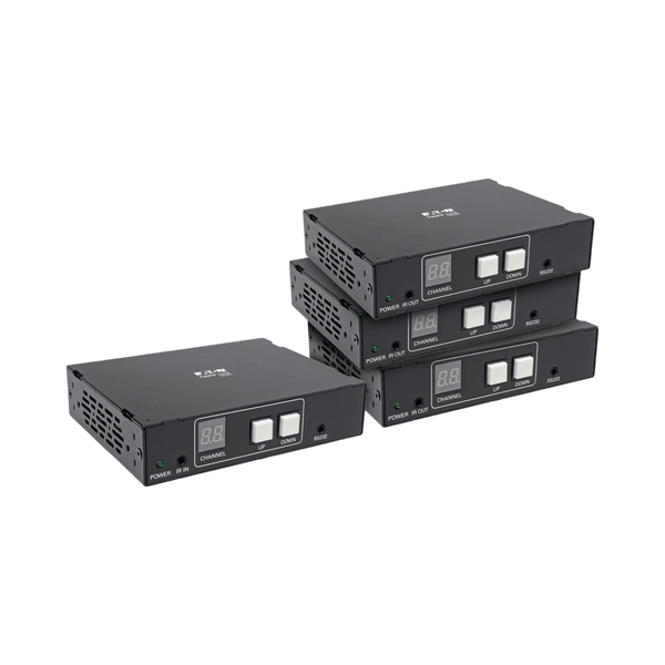 Tripp Lite 3 Port HDMI over Cat5/6 Switch/Extender Kit, 1080p 60 Hz, Serial and IR Control, 656 ft. (200 m), TAA