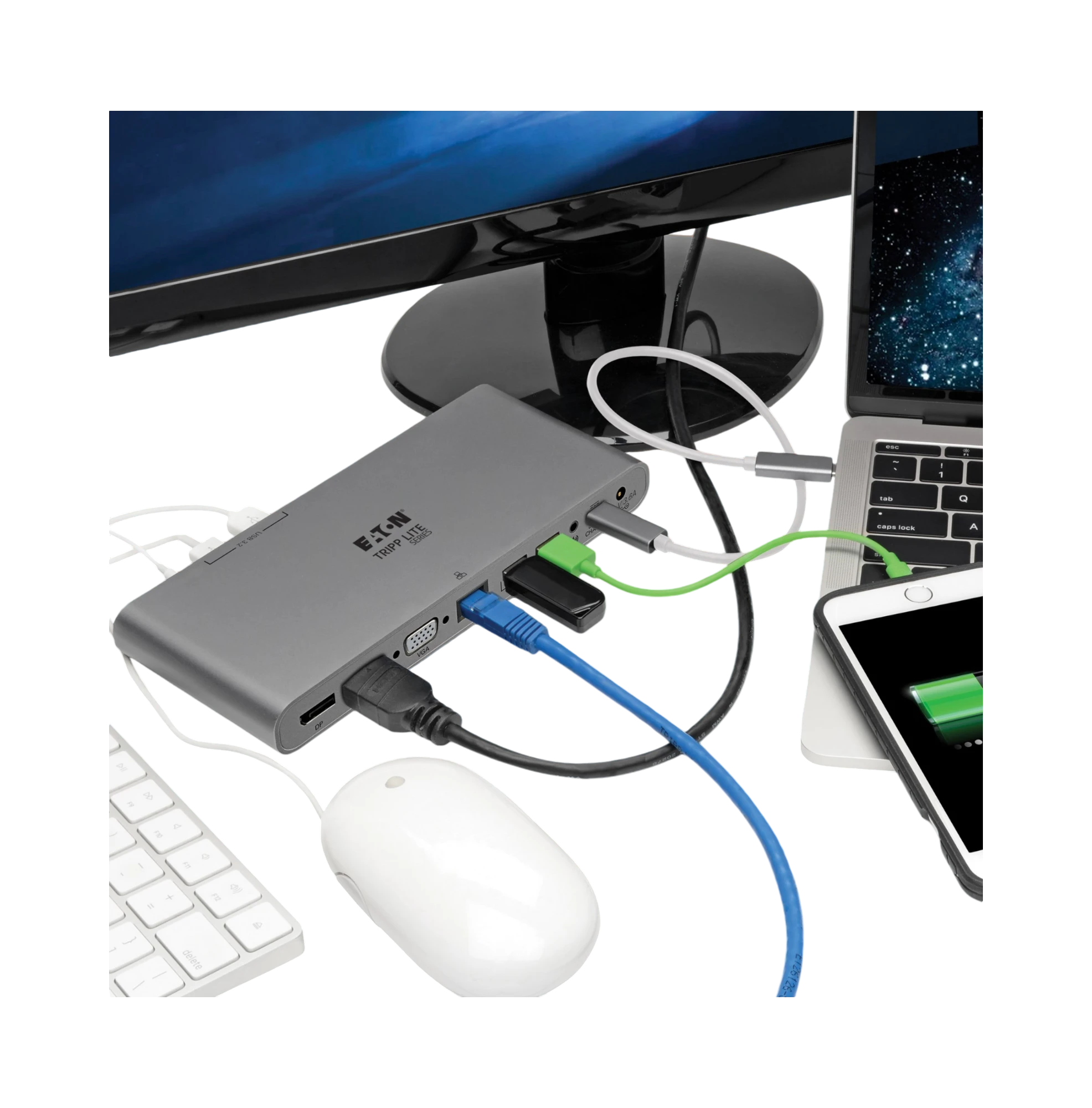 Tripp Lite Triple Monitor USB-C Docking Station — Being Shipped