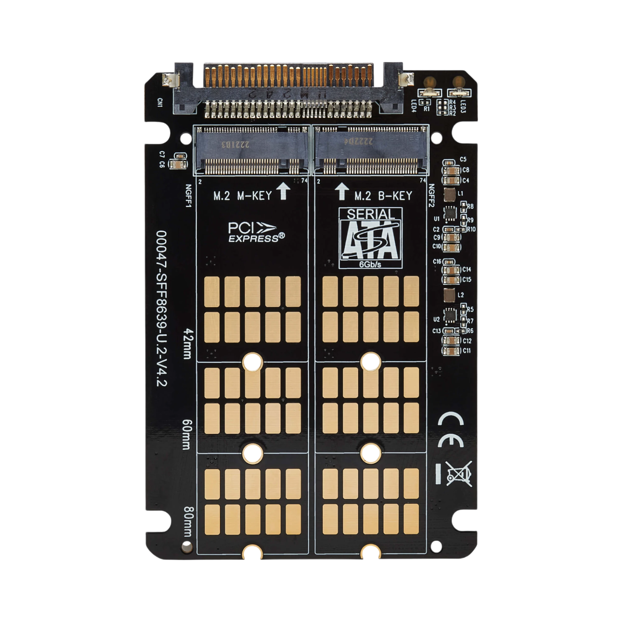 Tripp Lite U.2 to M.2 Adapter for PCIe NVMe SSDs — Being Shipped