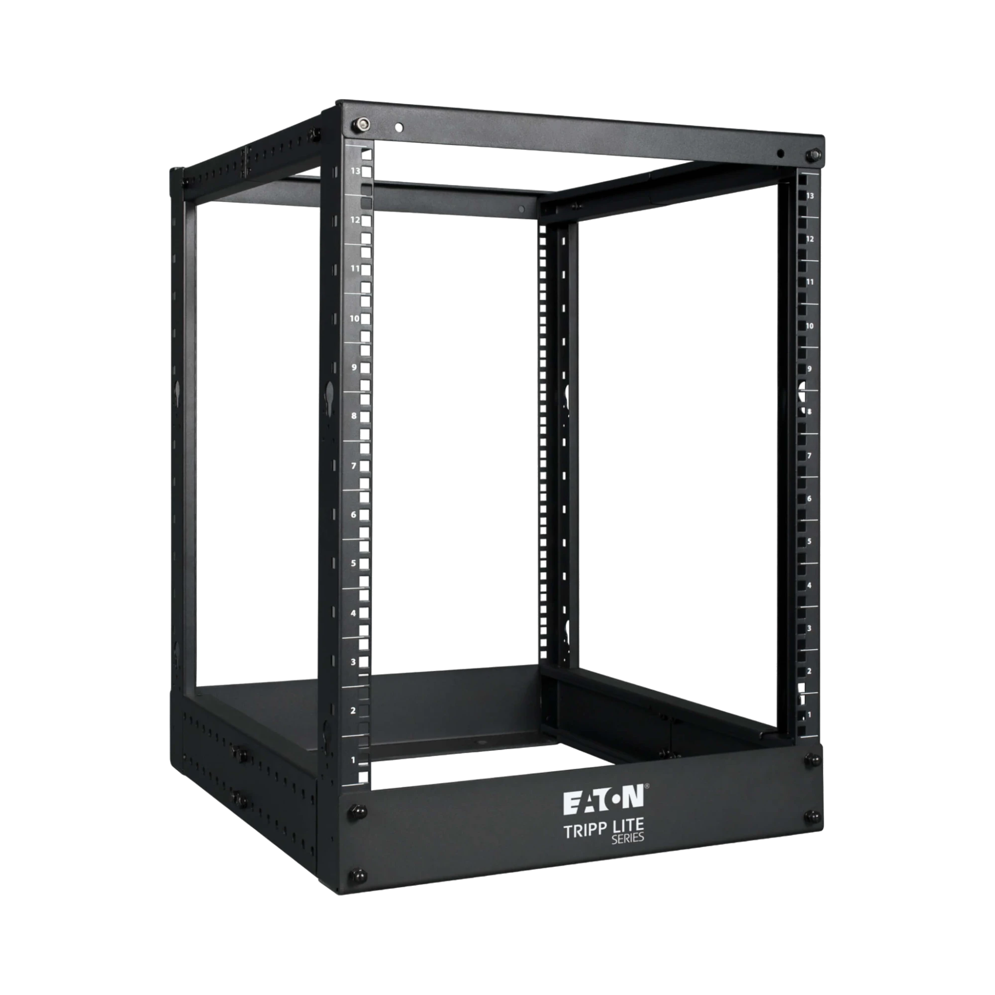 Tripp Lite 13U SmartRack 4-Post Open Frame Rack, Organize and Secure Network Rack Equipment — Being Shipped