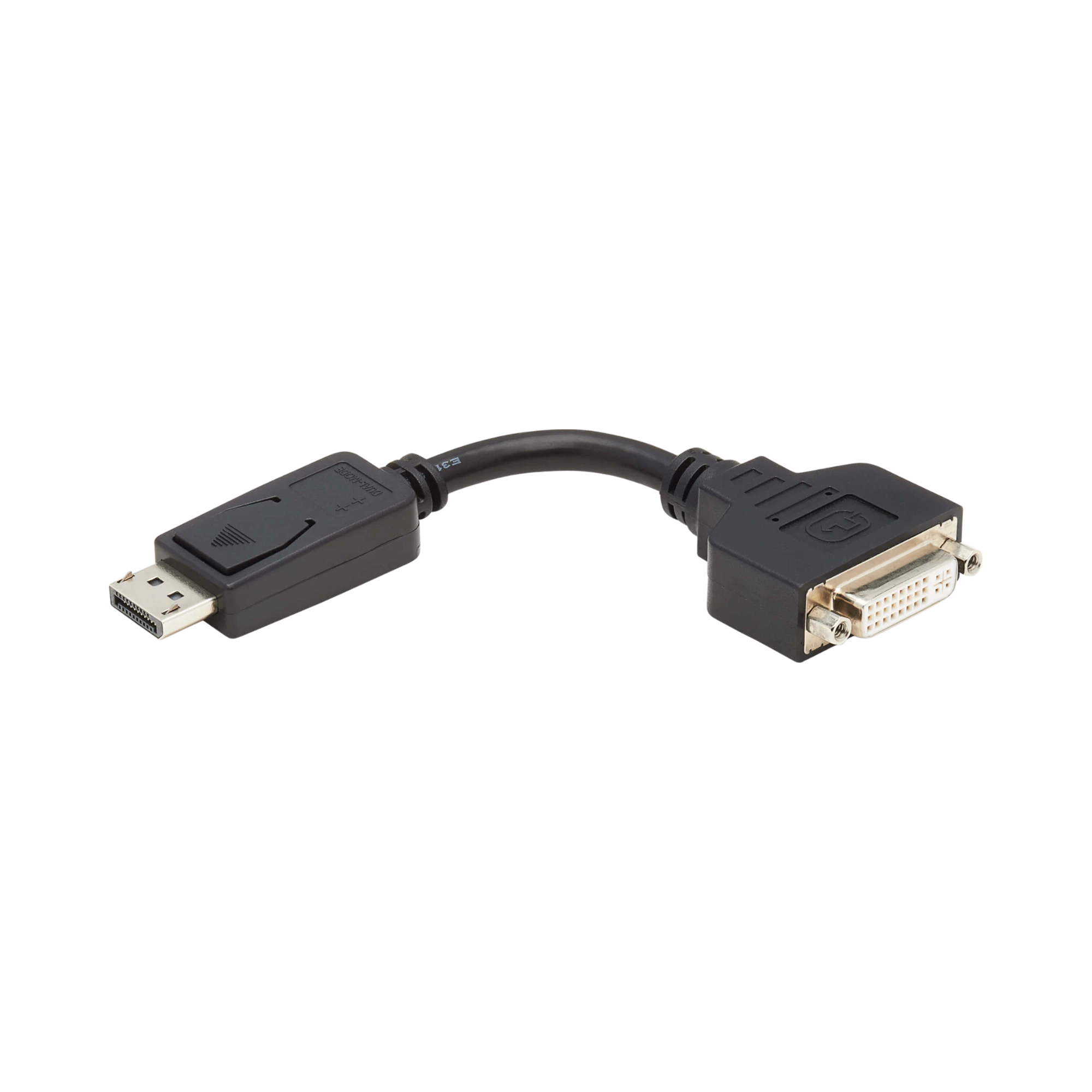 Tripp Lite DisplayPort to DVI-I Adapter Cable (M/F), 6 in. (15.2 cm), TAA — Being Shipped