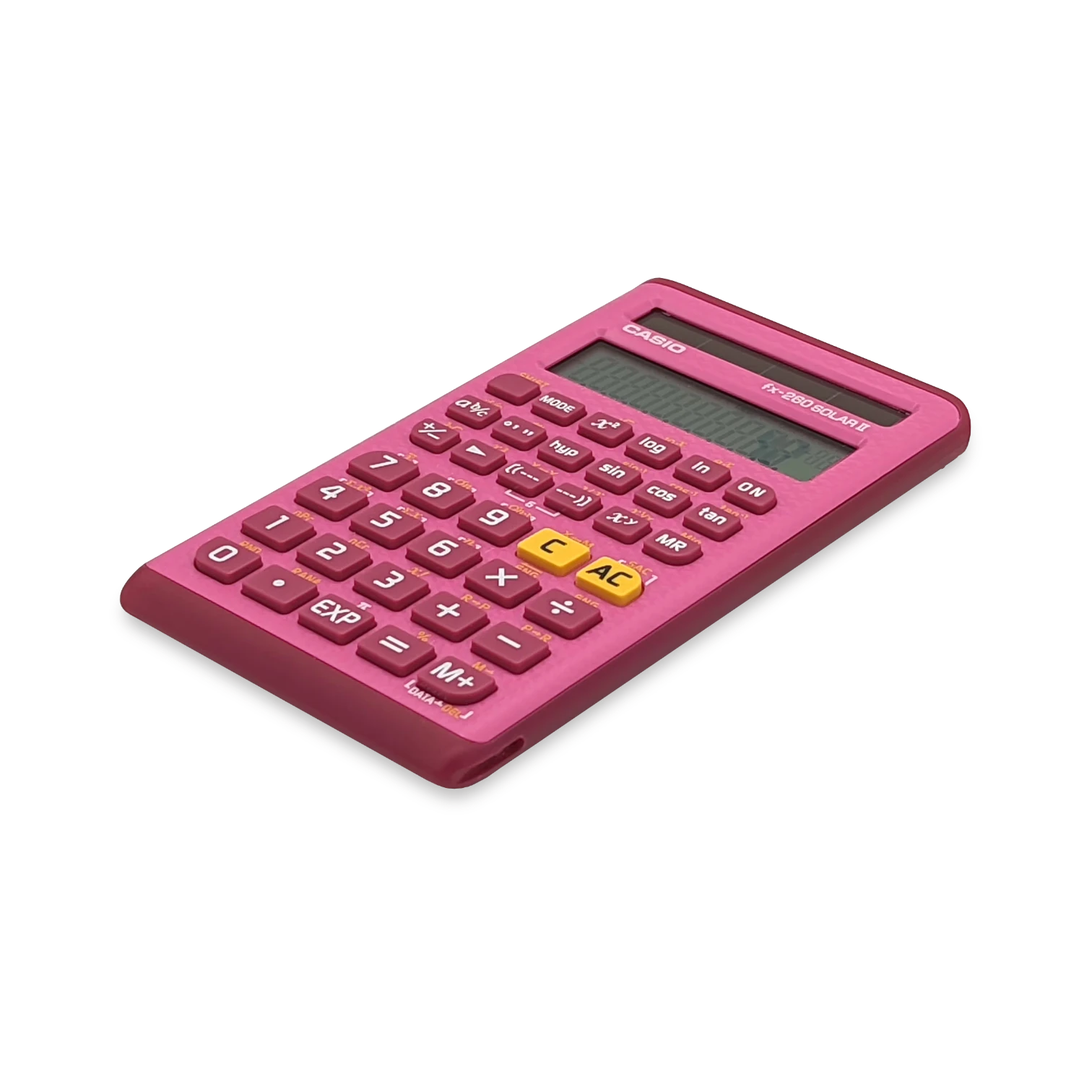 Casio FX-260 SOLAR II 10-Digit Scientific Calculator (Pink) — Being Shipped