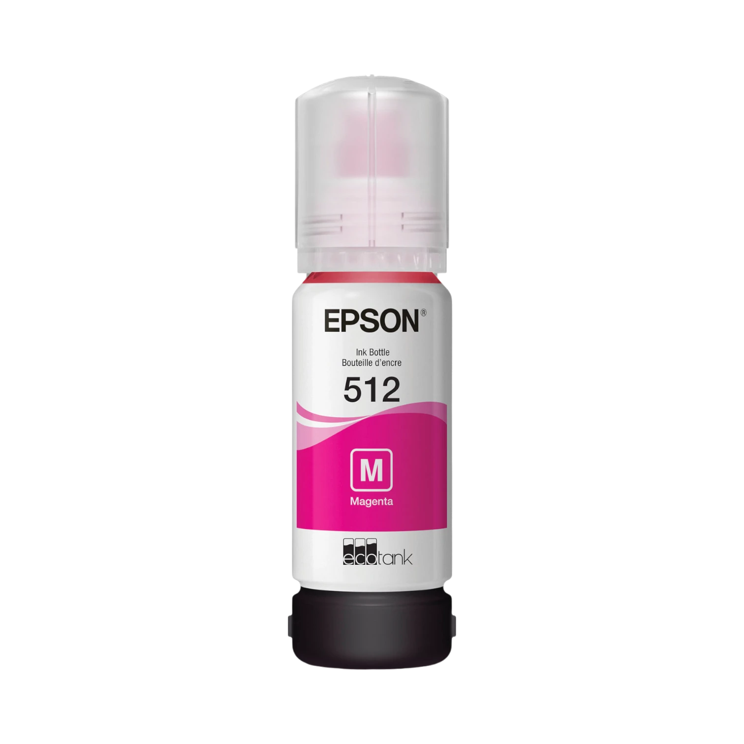 Epson T512 Magenta EcoTank Ink Bottle (70mL) — Being Shipped