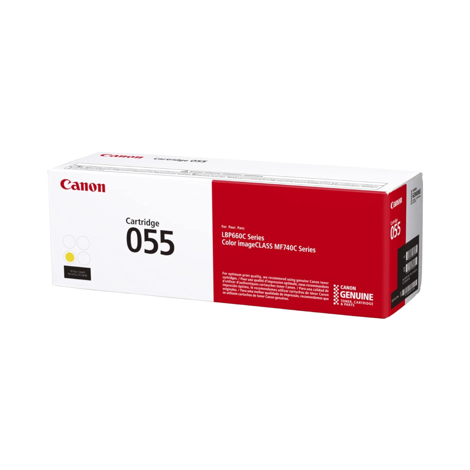 Canon 055 Standard-Capacity Yellow Toner Cartridge — Being Shipped