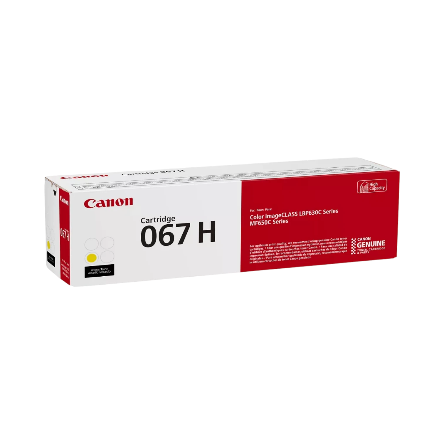 Canon 067 High-Capacity Yellow Toner Cartridge — Being Shipped