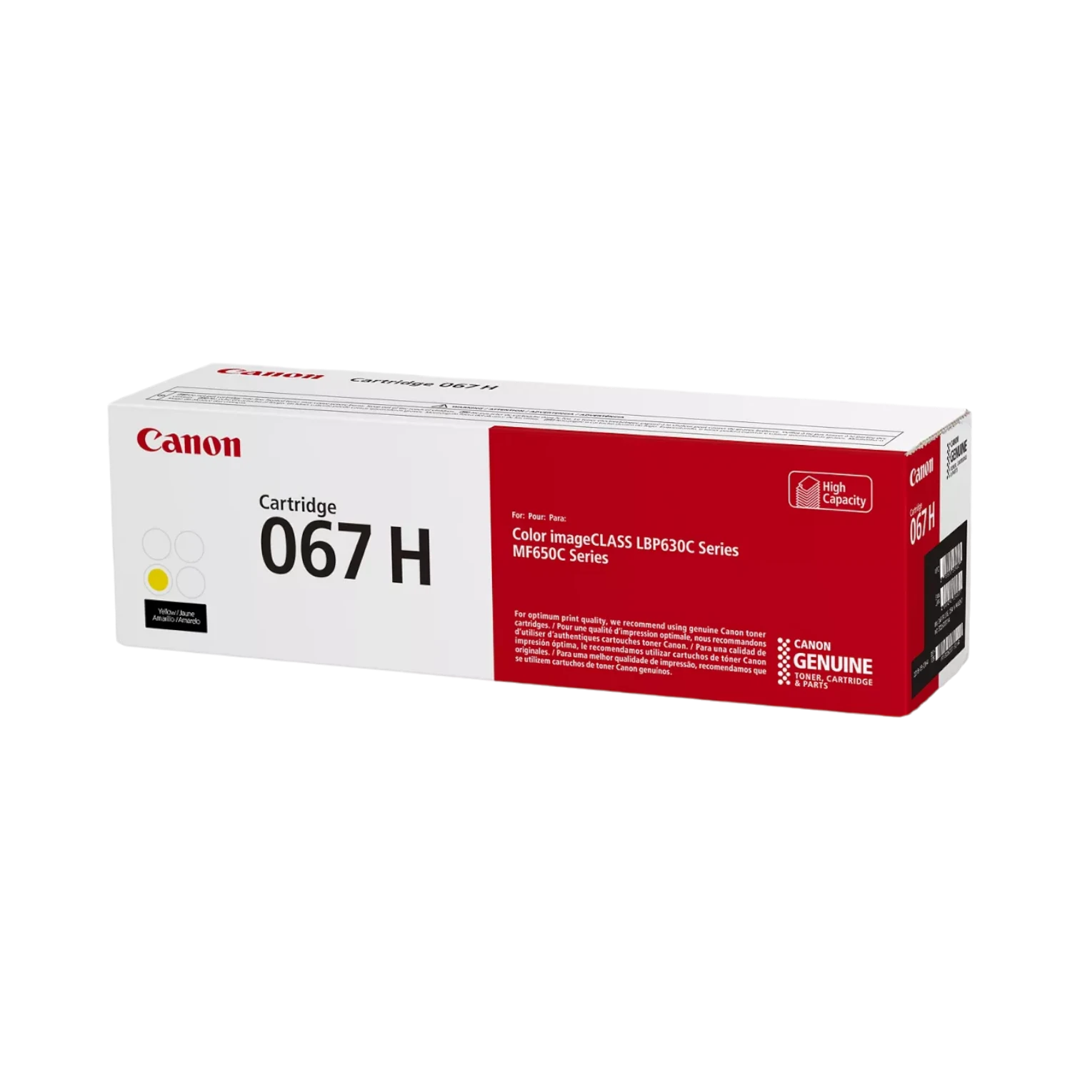 Canon 067 High-Capacity Yellow Toner Cartridge — Being Shipped