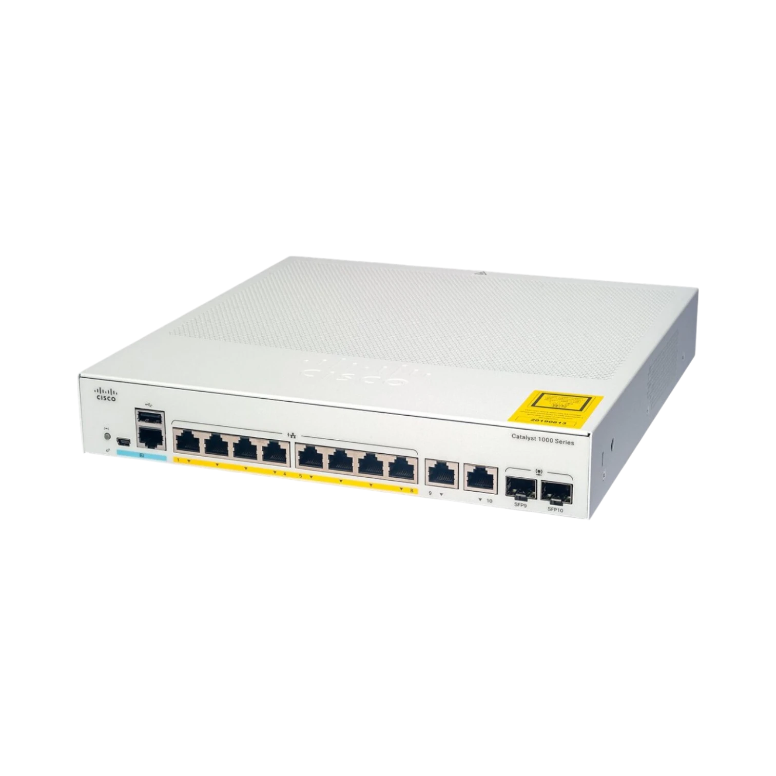 Cisco Catalyst 1000-8FP-2G-L Managed 8-Port Gigabit Switch — Being Shipped