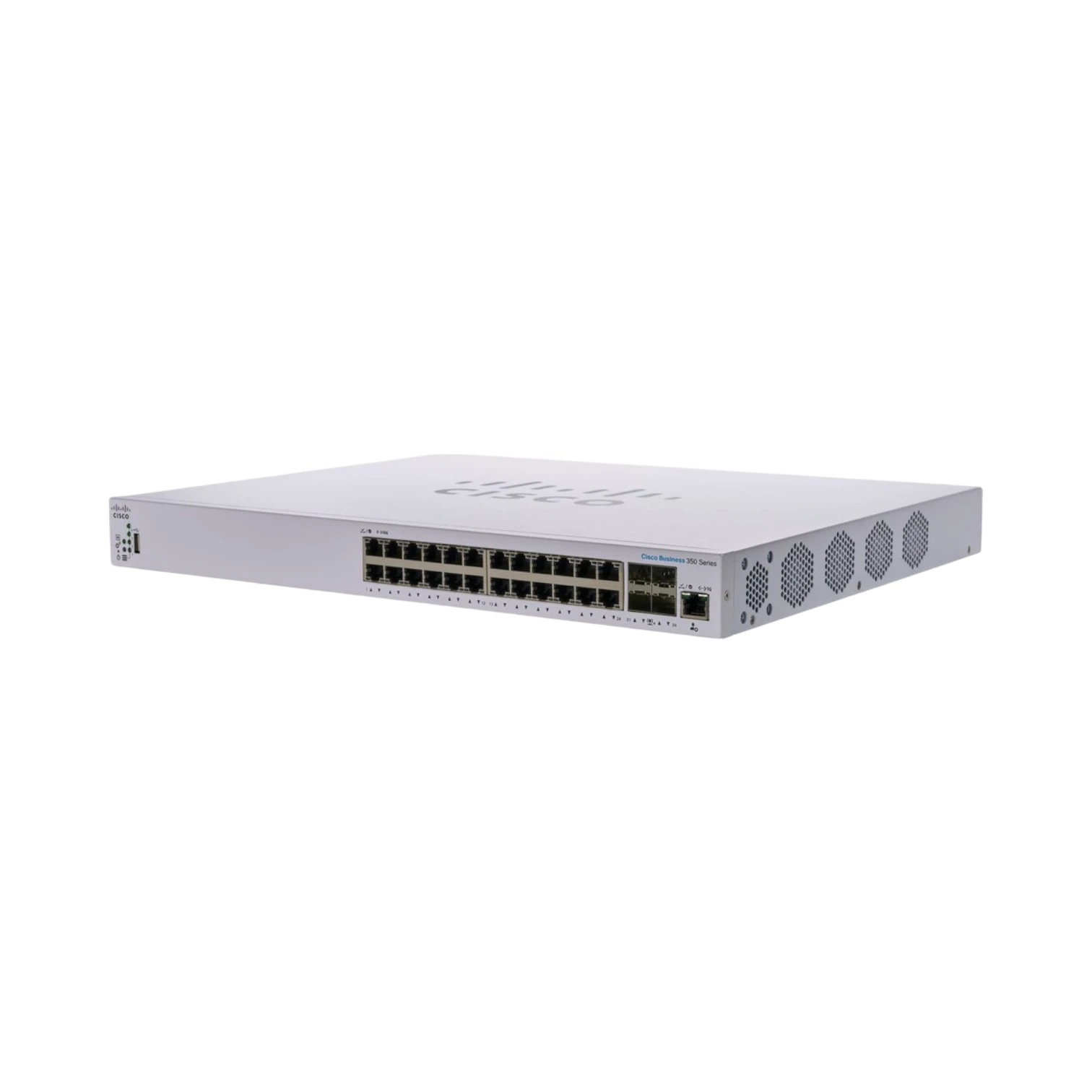 Cisco CBS350 10GE Rack-Mountable 24-Port Managed Switch — Being Shipped