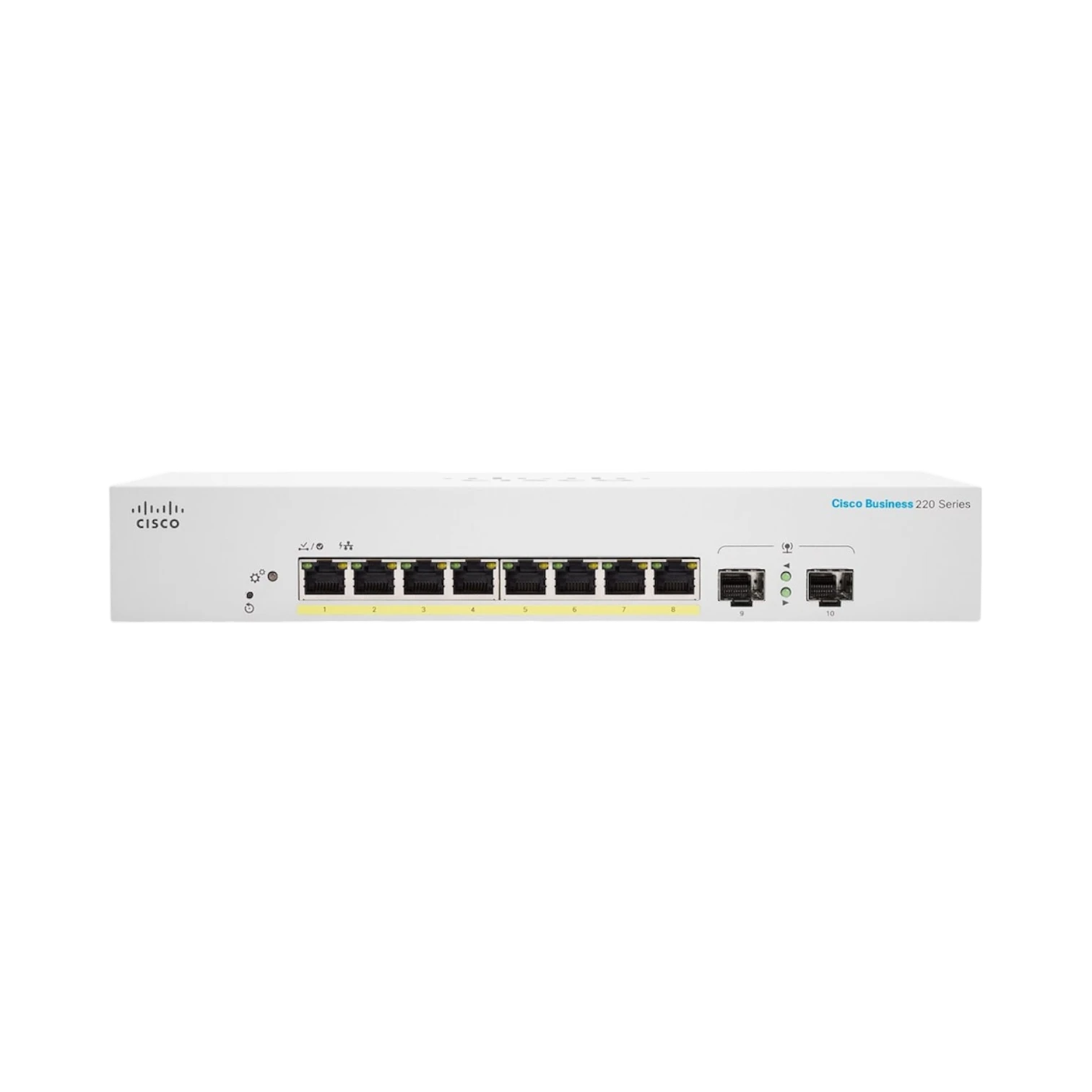 Cisco Business 220 Series 8-Port PoE+ Smart Switch — Being Shipped