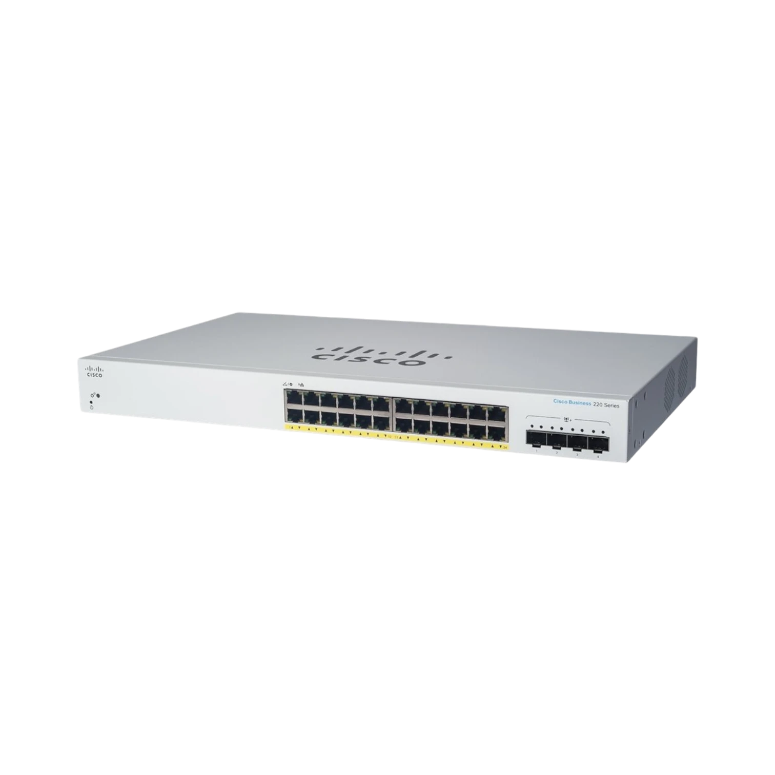 Cisco CBS220 Smart 24-Port PoE Switch with 4 SFP Uplinks — Being Shipped