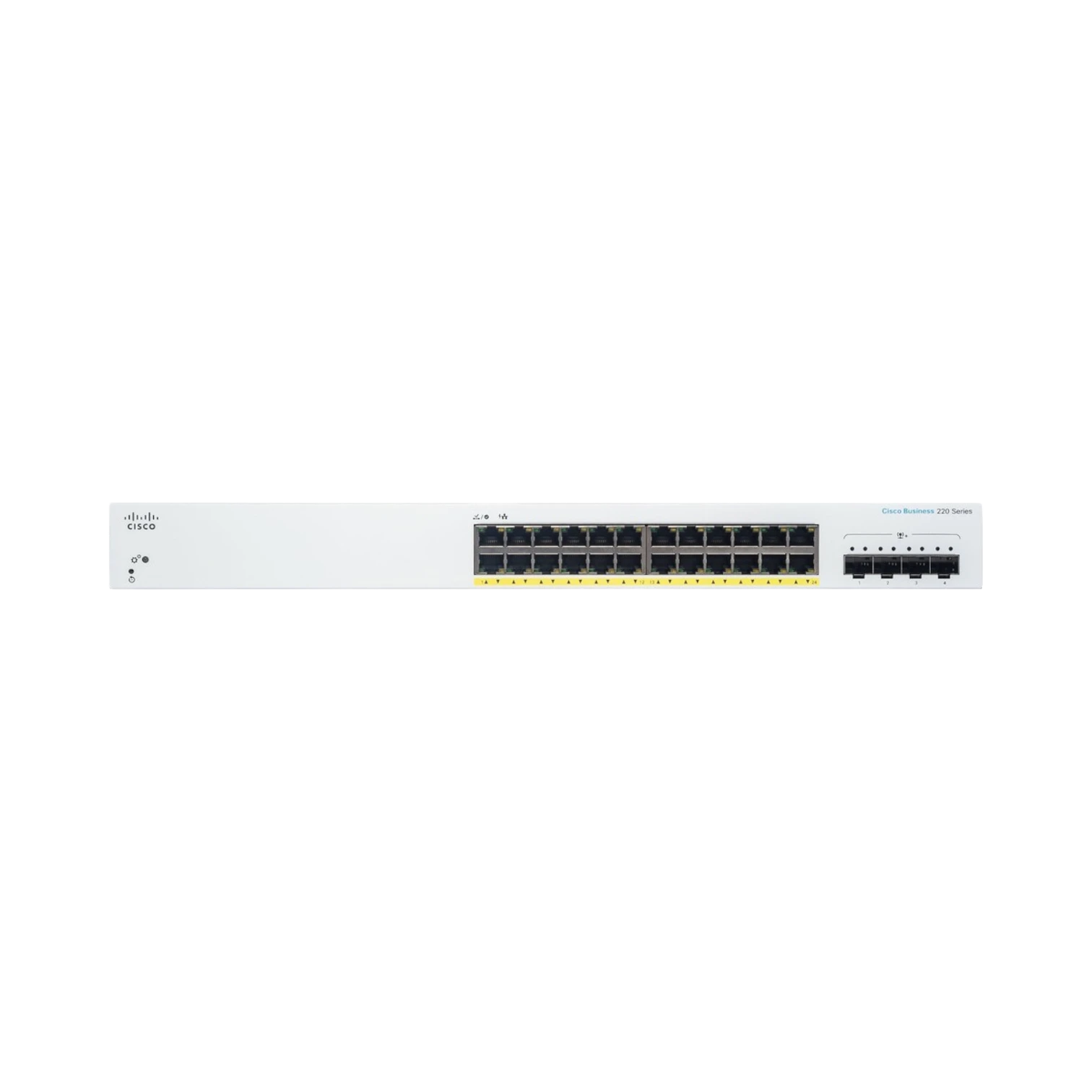 Cisco CBS220 Smart 24-Port PoE Switch with 4 SFP Uplinks — Being Shipped