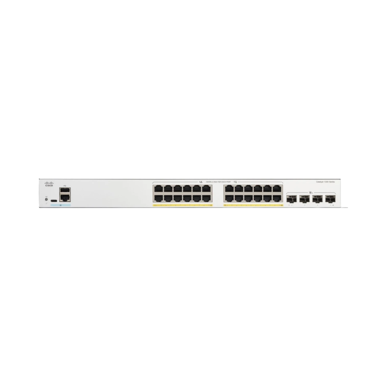 Cisco Catalyst 1300 24-Port Managed PoE+ Rack Switch — Being Shipped