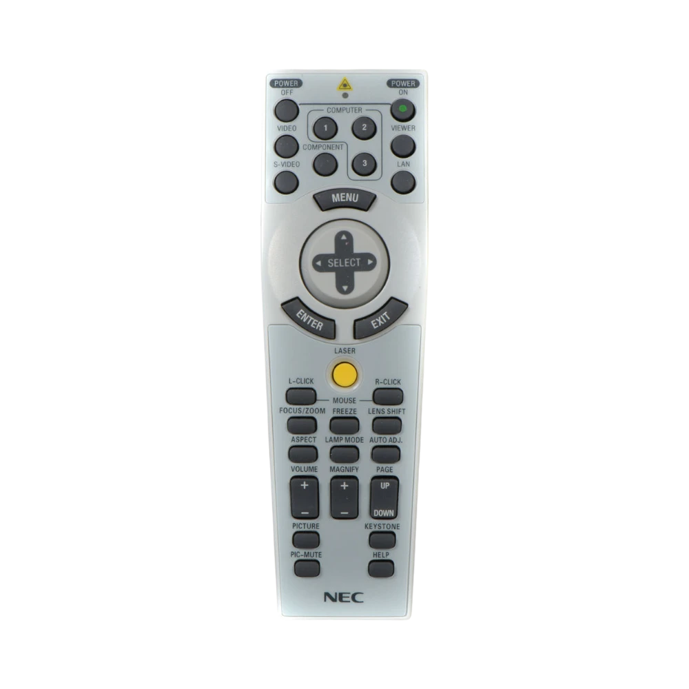 NEC RMT-PJ24 Remote Control for NP4000 and NP4001 Projectors — Being Shipped