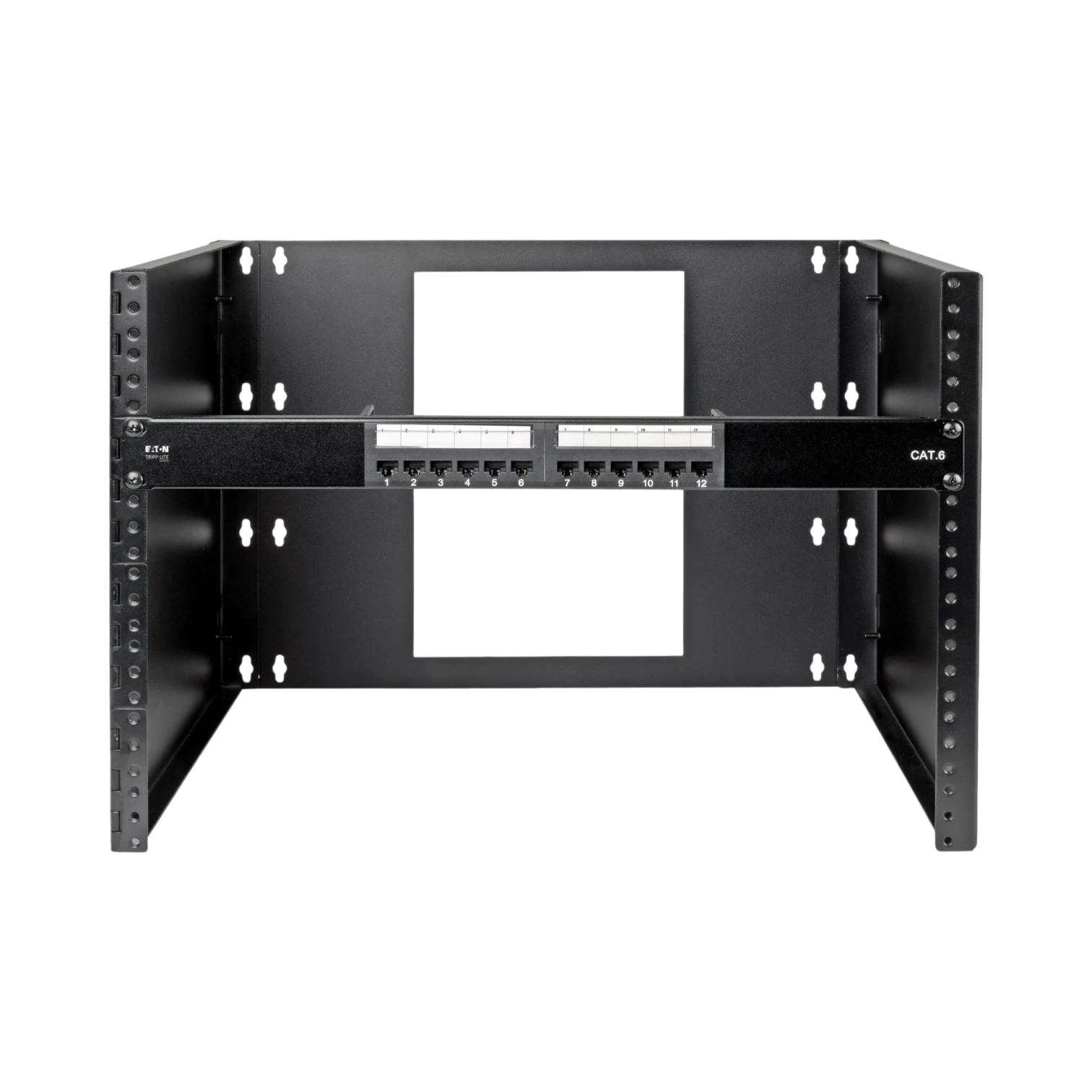 Tripp Lite 8U Wall-Mount Bracket for Small Switches and Patch Panels, Hinged — Being Shipped