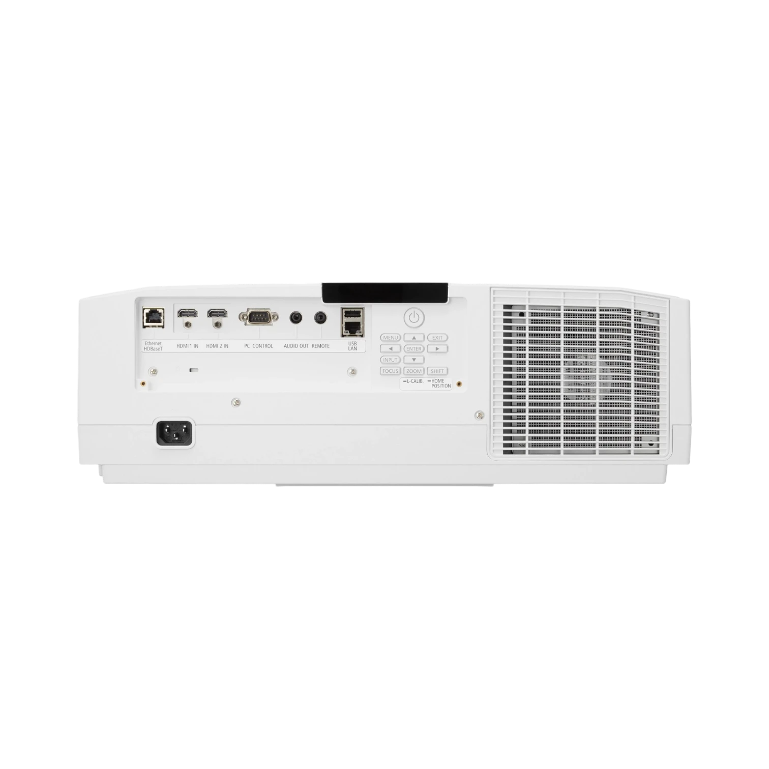 NEC NP-PV710UL-W1 4K LCD Projector 7100 Lumens with NP13ZL Lens (White) — Being Shipped