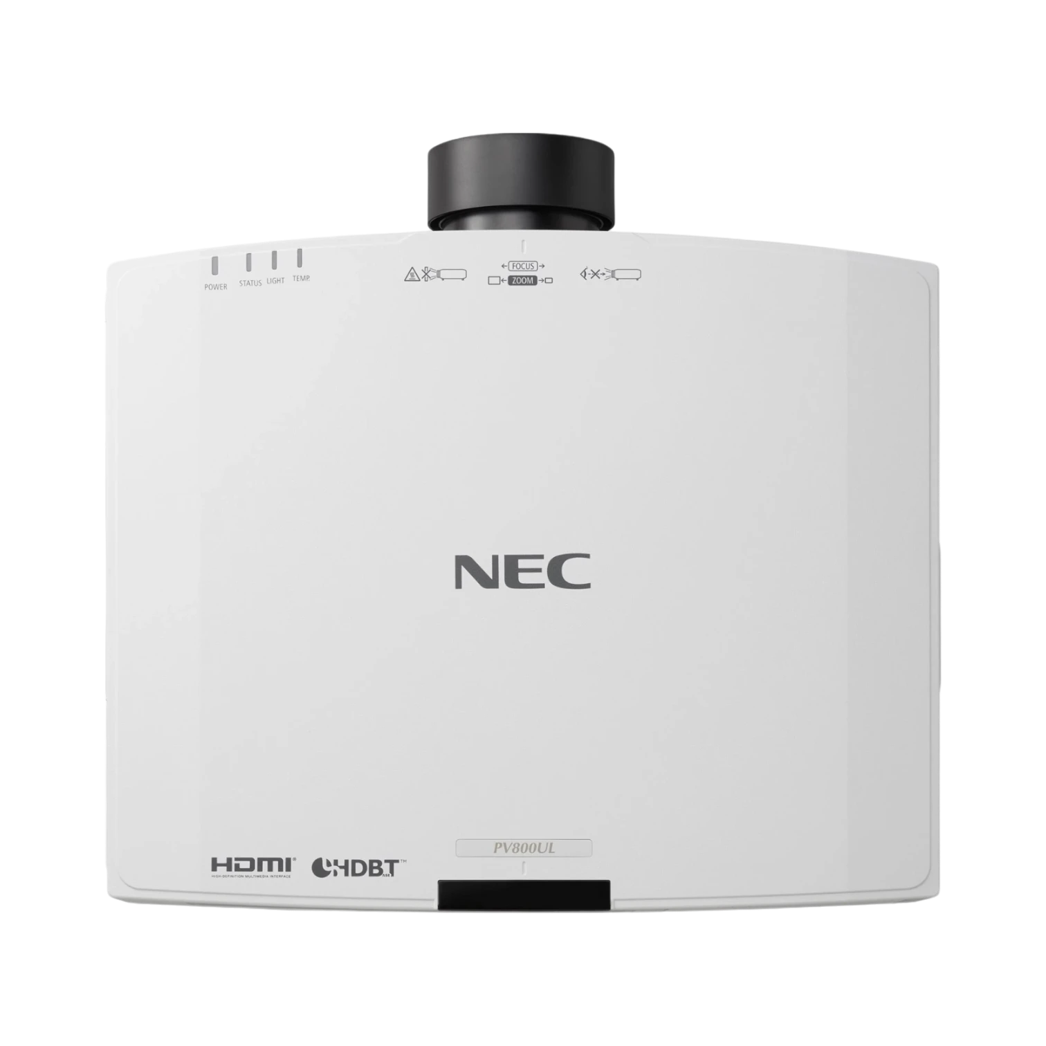 NEC NP-PV710UL-W1 4K LCD Projector 7100 Lumens with NP13ZL Lens (White) — Being Shipped