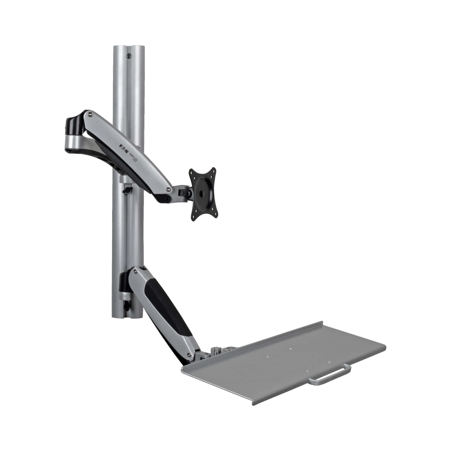 Tripp Lite Adjustable-Height Wall-Mount Sit-Stand Workstation, Single-Display — Being Shipped