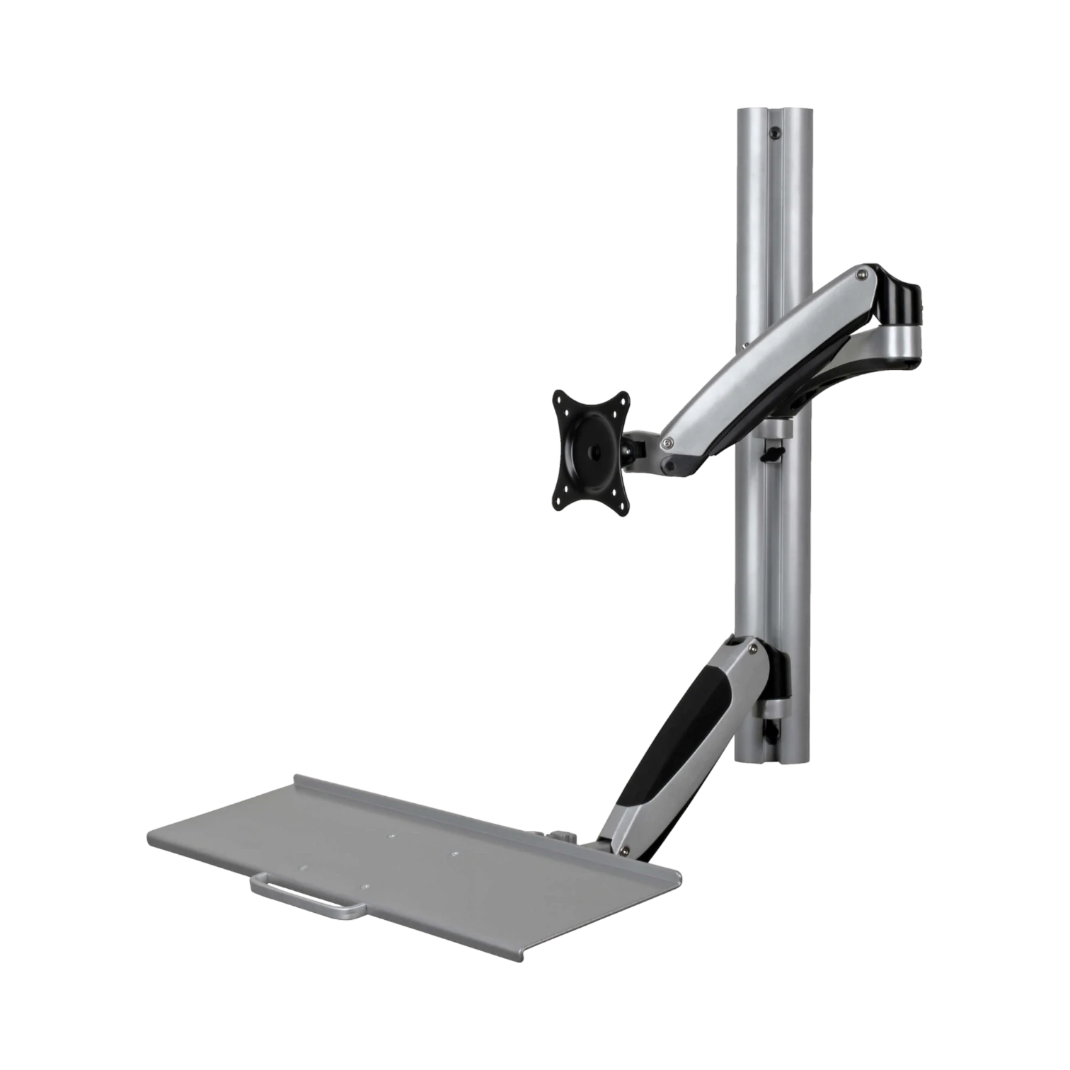 Tripp Lite Adjustable-Height Wall-Mount Sit-Stand Workstation, Single-Display — Being Shipped