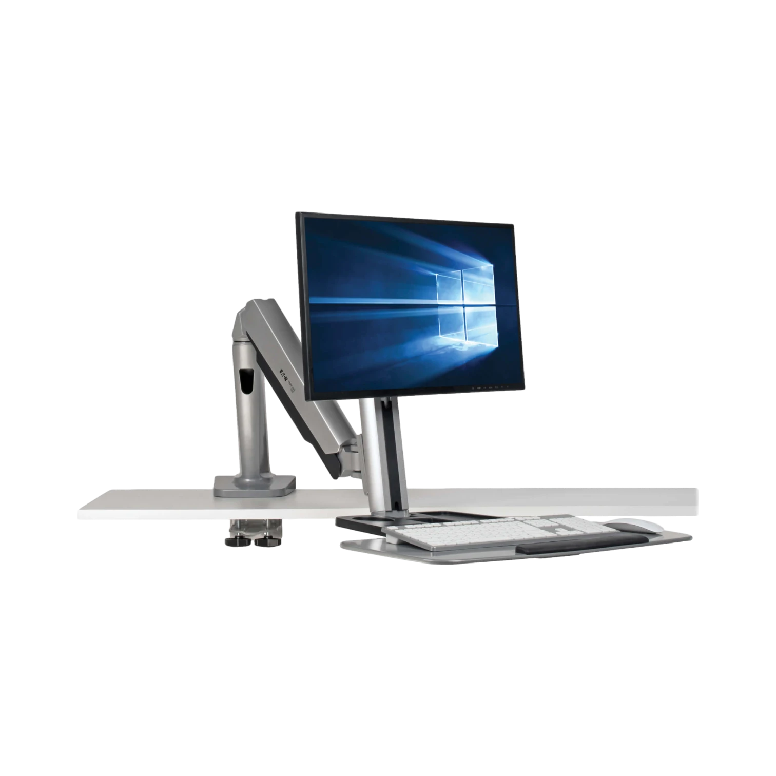 Tripp Lite WorkWise Desk-Mounted Workstation, Single Display — Being Shipped