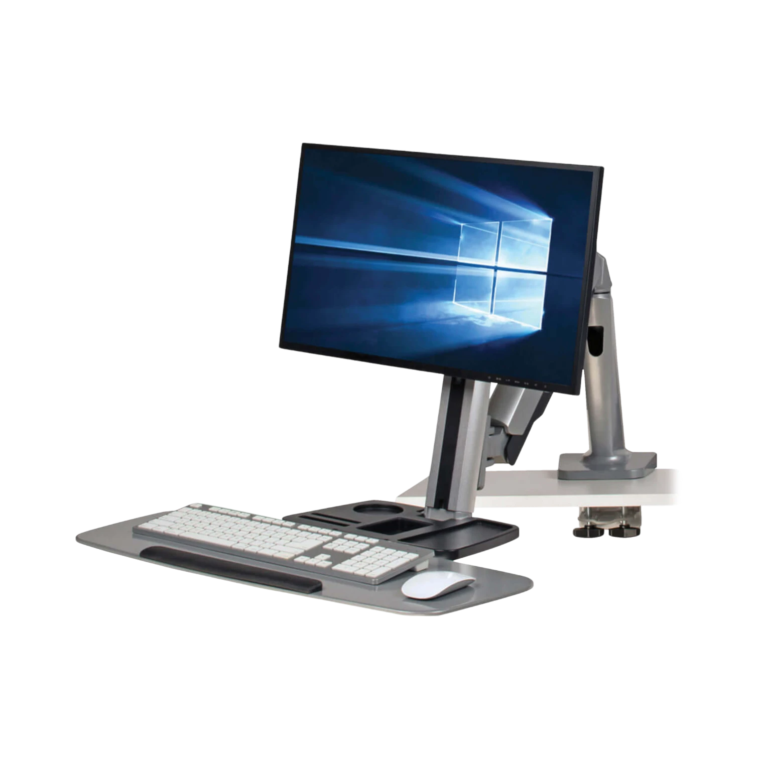 Tripp Lite WorkWise Desk-Mounted Workstation, Single Display — Being Shipped