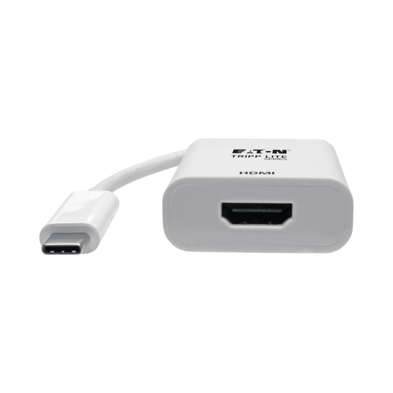 Tripp Lite USB-C to HDMI Adapter (M/F) - 4K 60 Hz, HDCP 2.2, White — Being Shipped