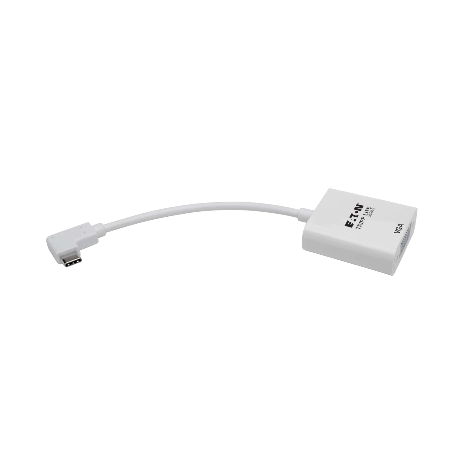 Tripp Lite USB-C to VGA Adapter with Alternate Mode, DP 1.2, Right-Angle USB-C — Being Shipped