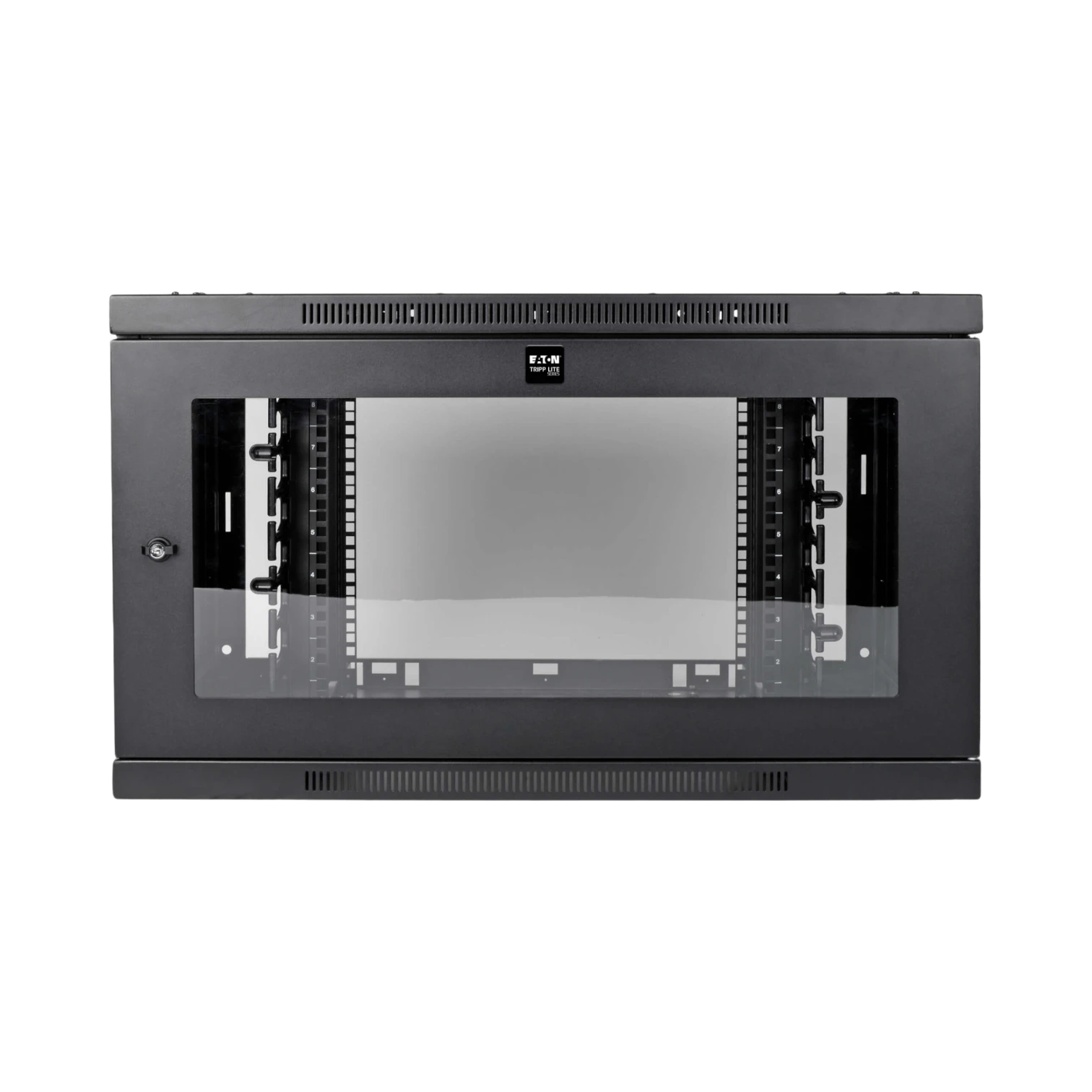 Tripp Lite SmartRack 9U Low-Profile Switch-Depth-Plus Wall-Mount Mini Rack Enclosure, Wide, Acrylic Window — Being Shipped