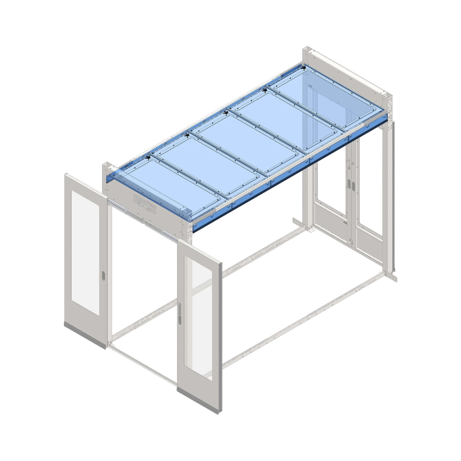 Tripp Lite Roof Panel Kit for Hot/Cold Aisle Containment System, Wide 750 mm Racks — Being Shipped