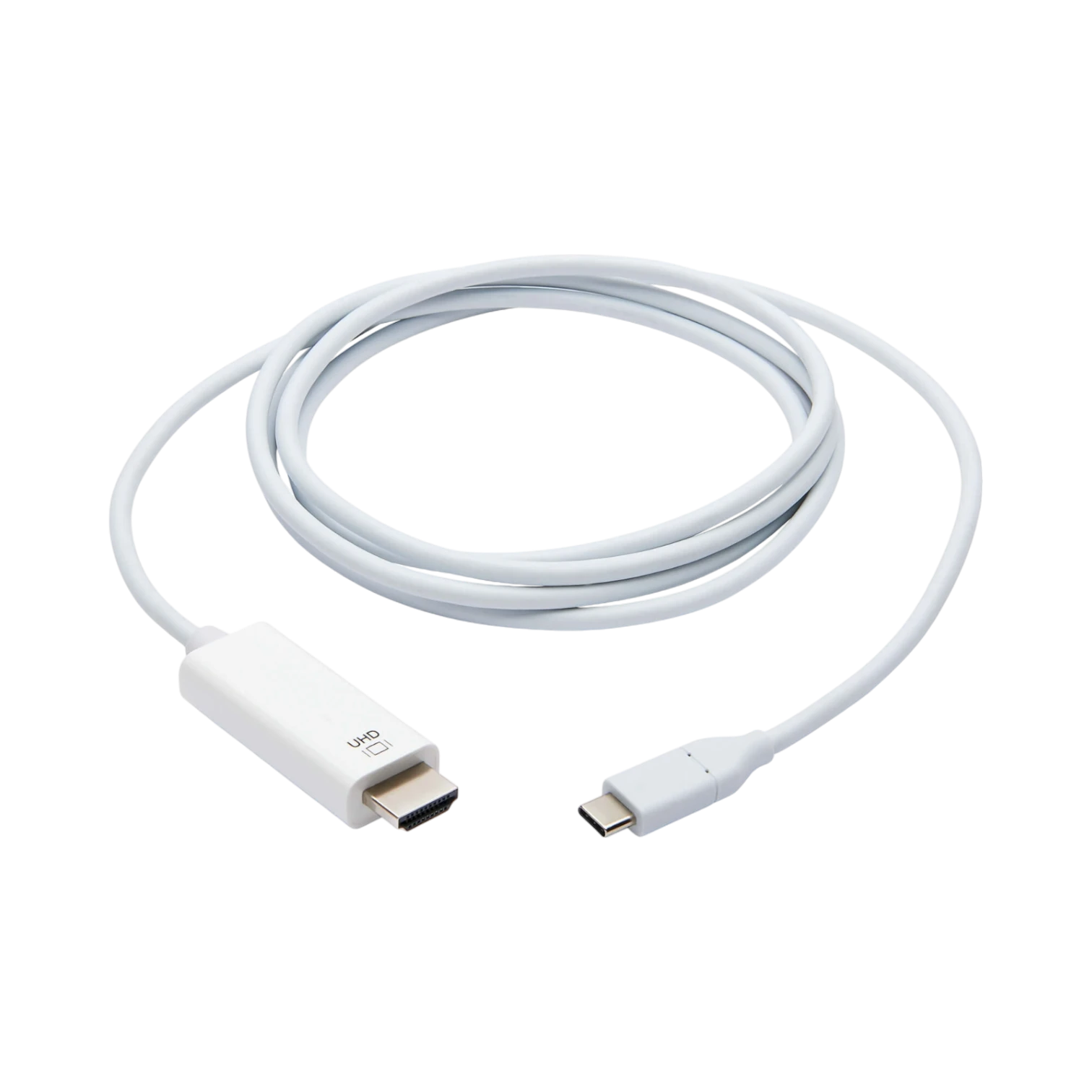 Tripp Lite USB-C to HDMI Adapter Cable (M/M), 4K 60 Hz, 4:4:4, Thunderbolt 3 Compatible, White, 6 ft. (1.8 m) — Being Shipped